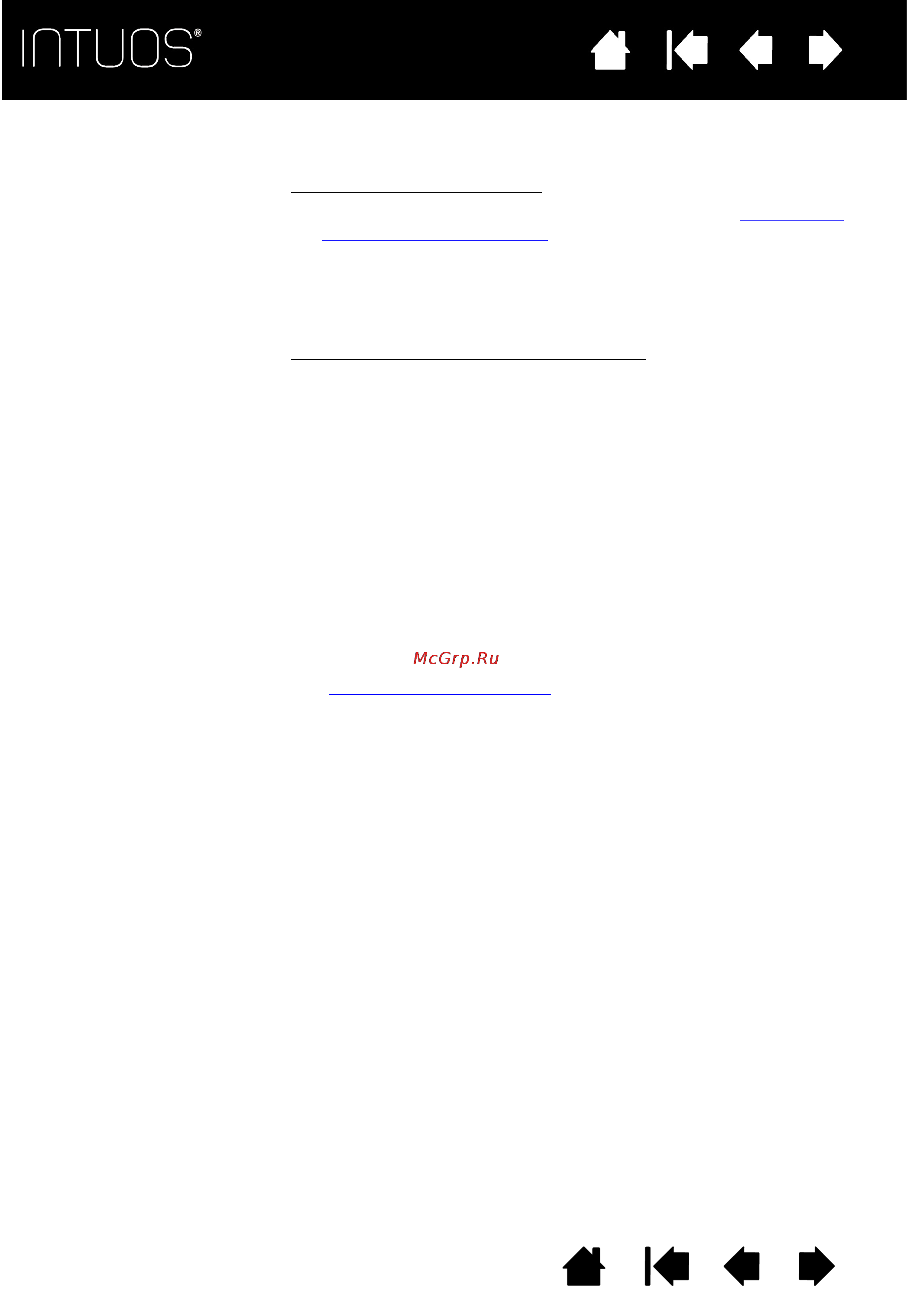 Wacom intuos pen&touch [60/73] Mac specific problems