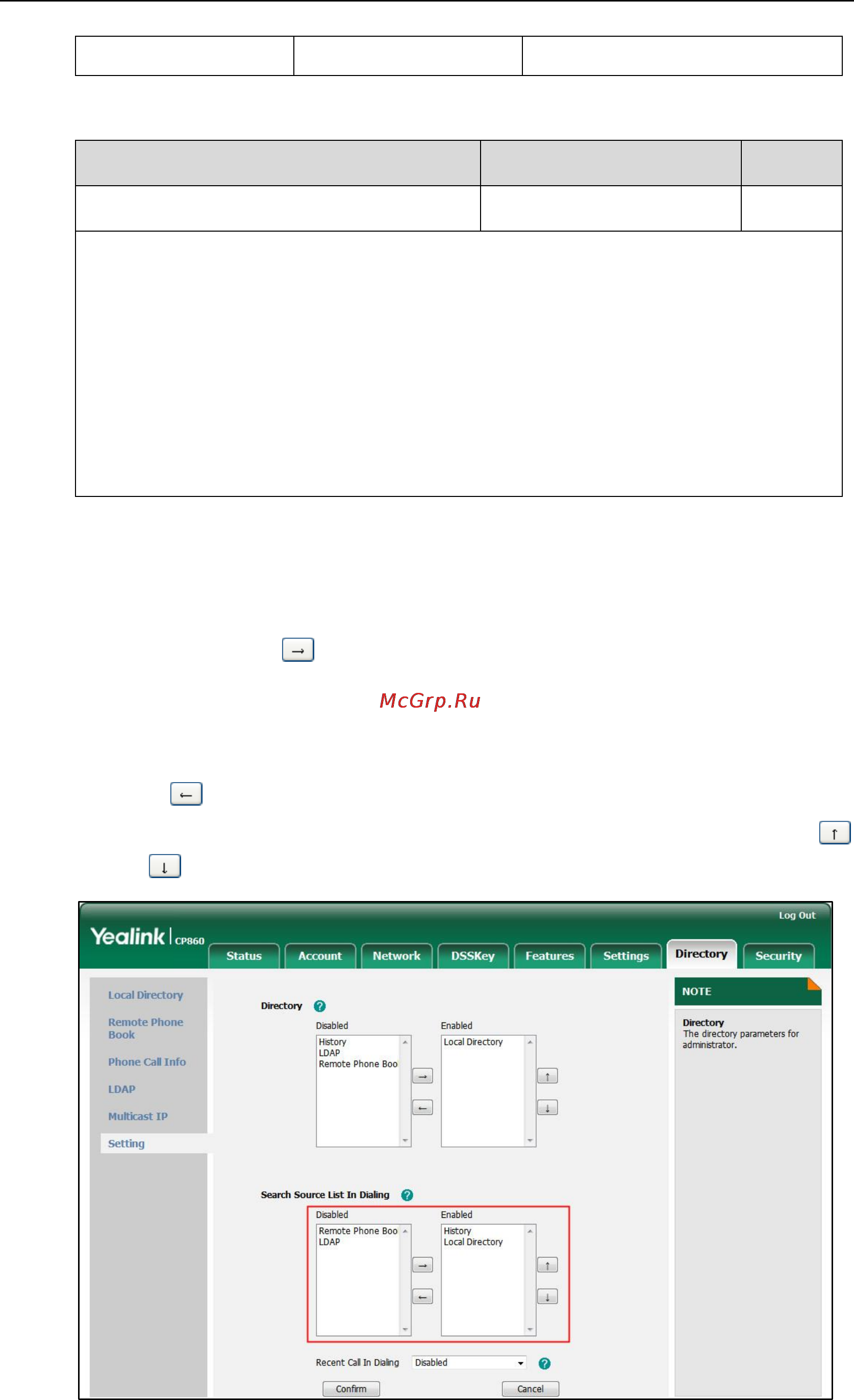 Yealink CP860 [107/417] Details of the configuration parameter