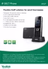 Yealink W52H Технические характеристики