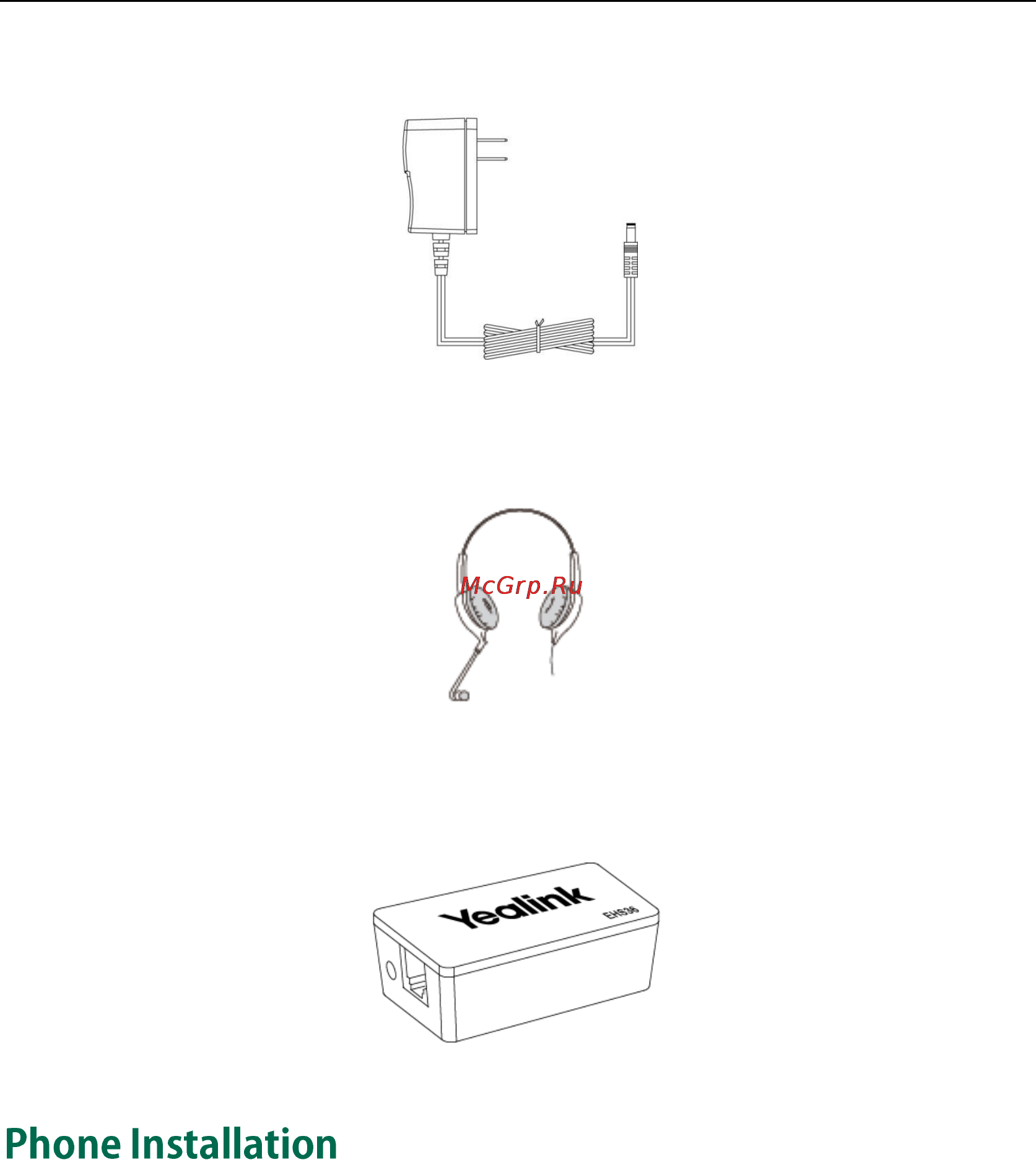Yealink SIP-T46G [23/182] Phone installation