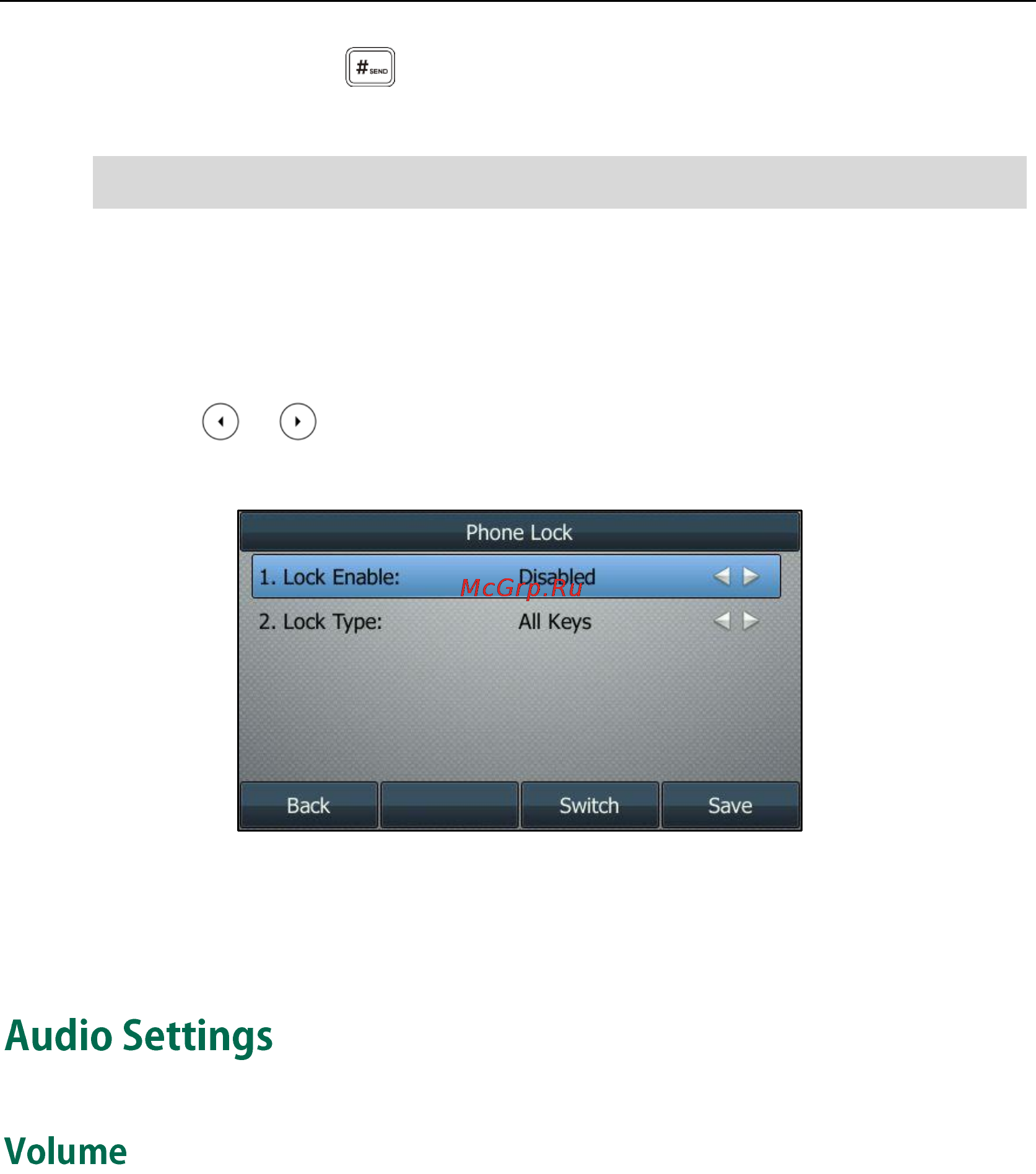 Yealink SIP-T46G [43/182] Audio settings