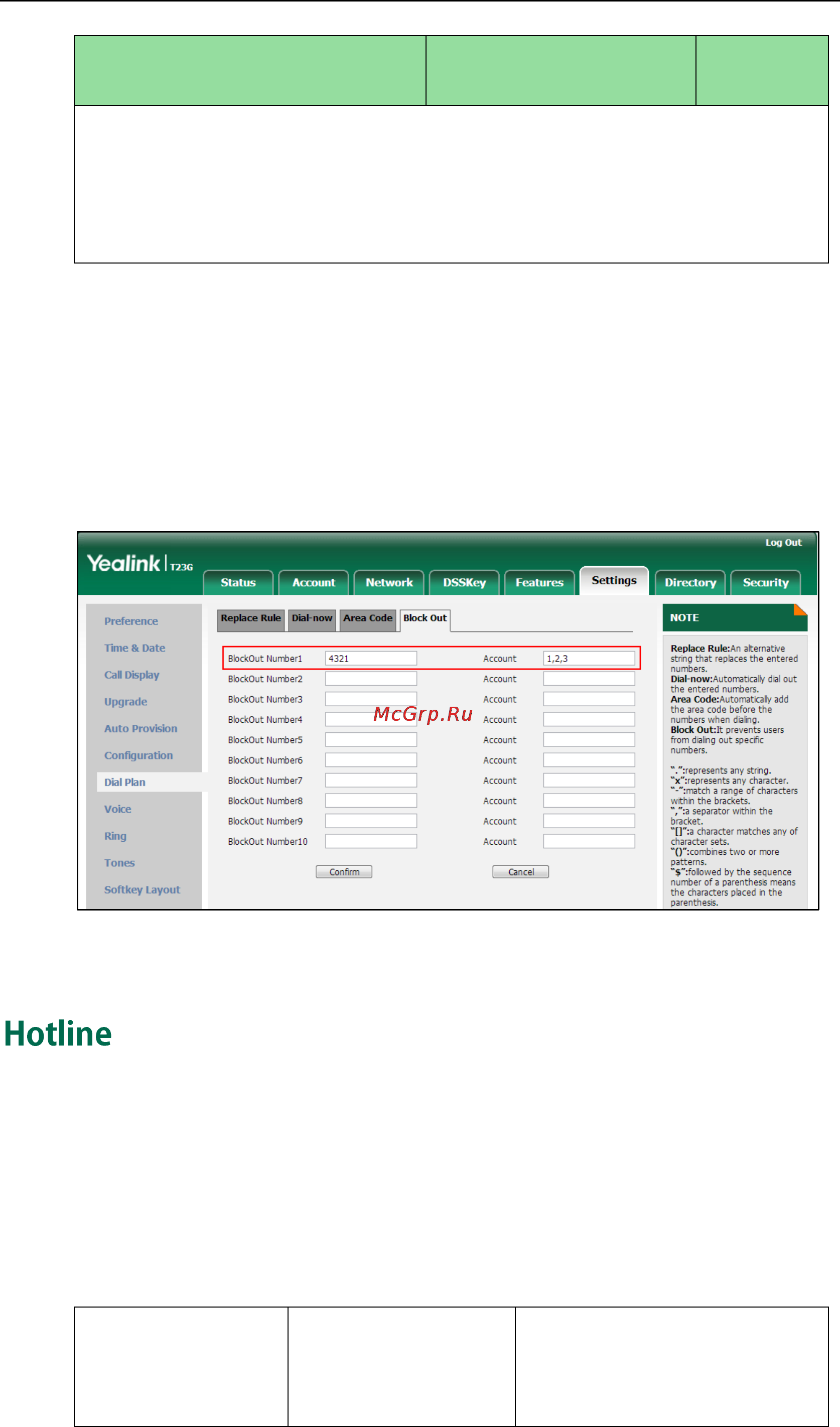Yealink SIP-T23G [210/841] Procedure