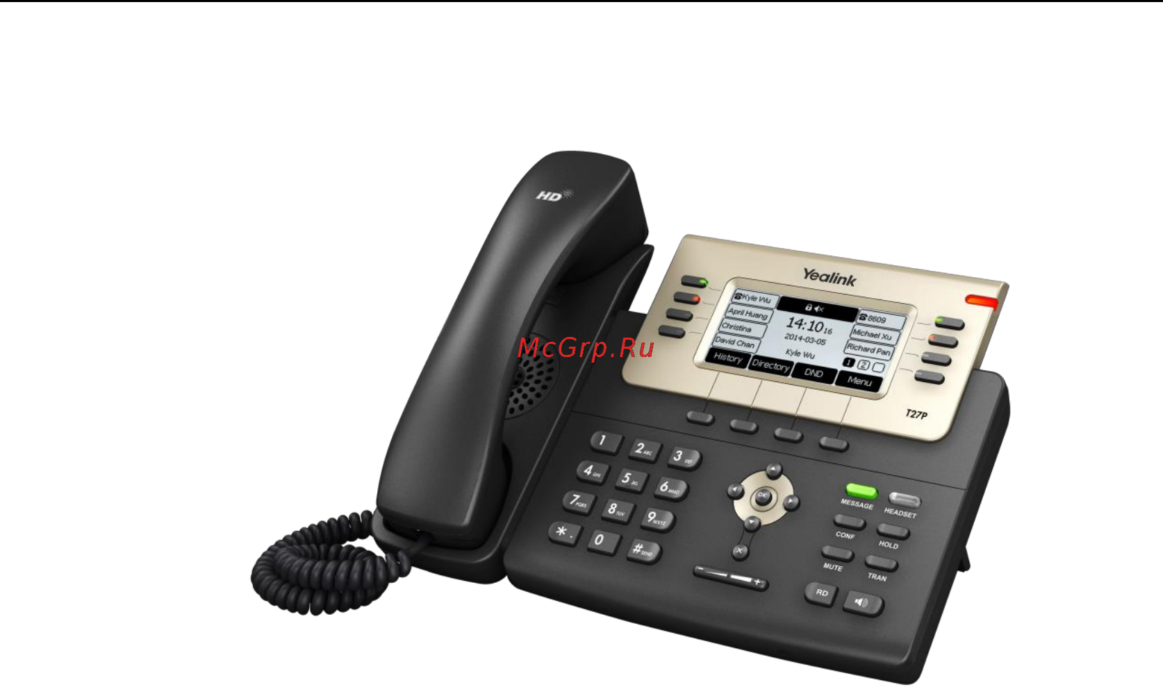 Yealink SIP-T27P [25/841] Sip t27p
