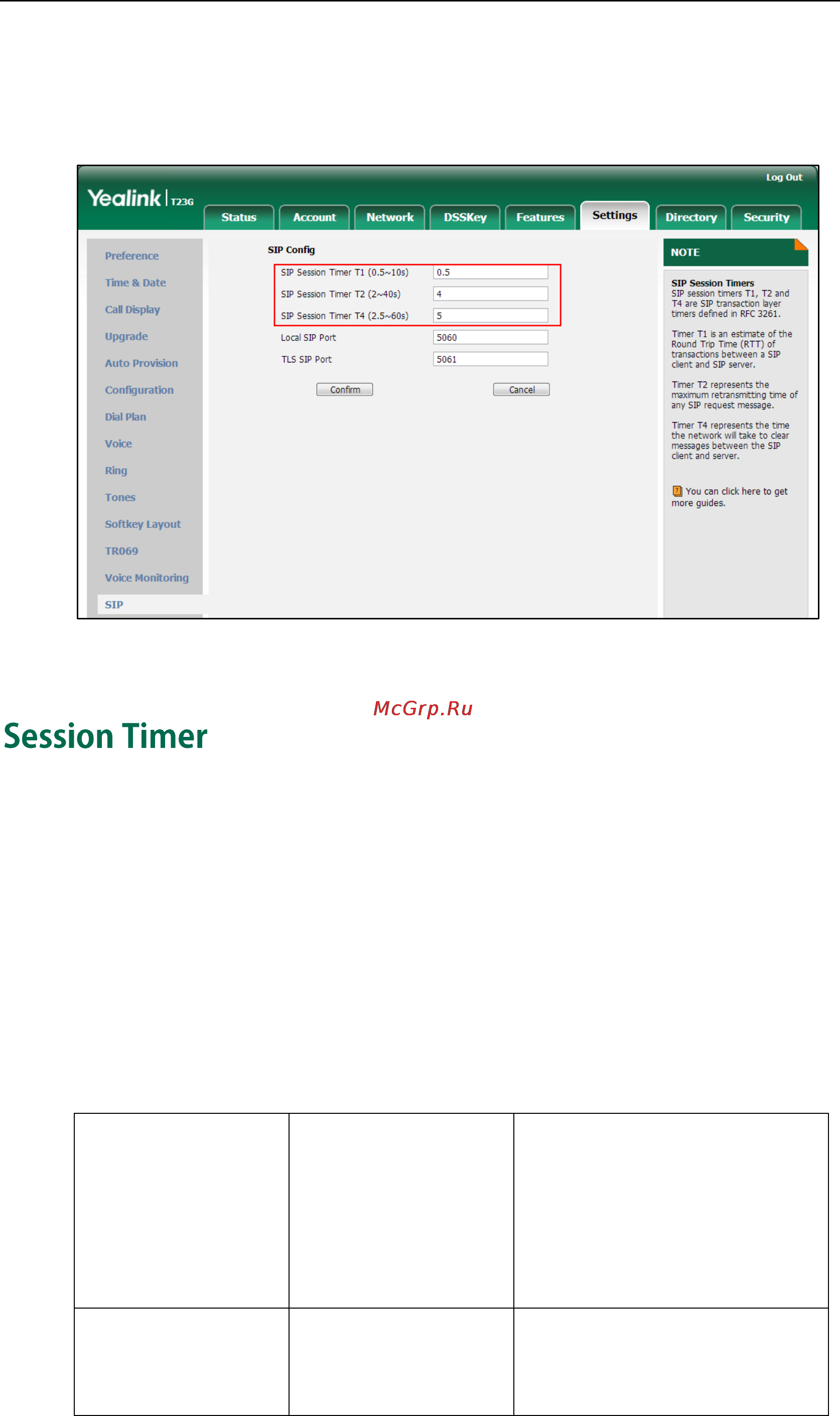 Yealink SIP-T27P [291/841] Procedure