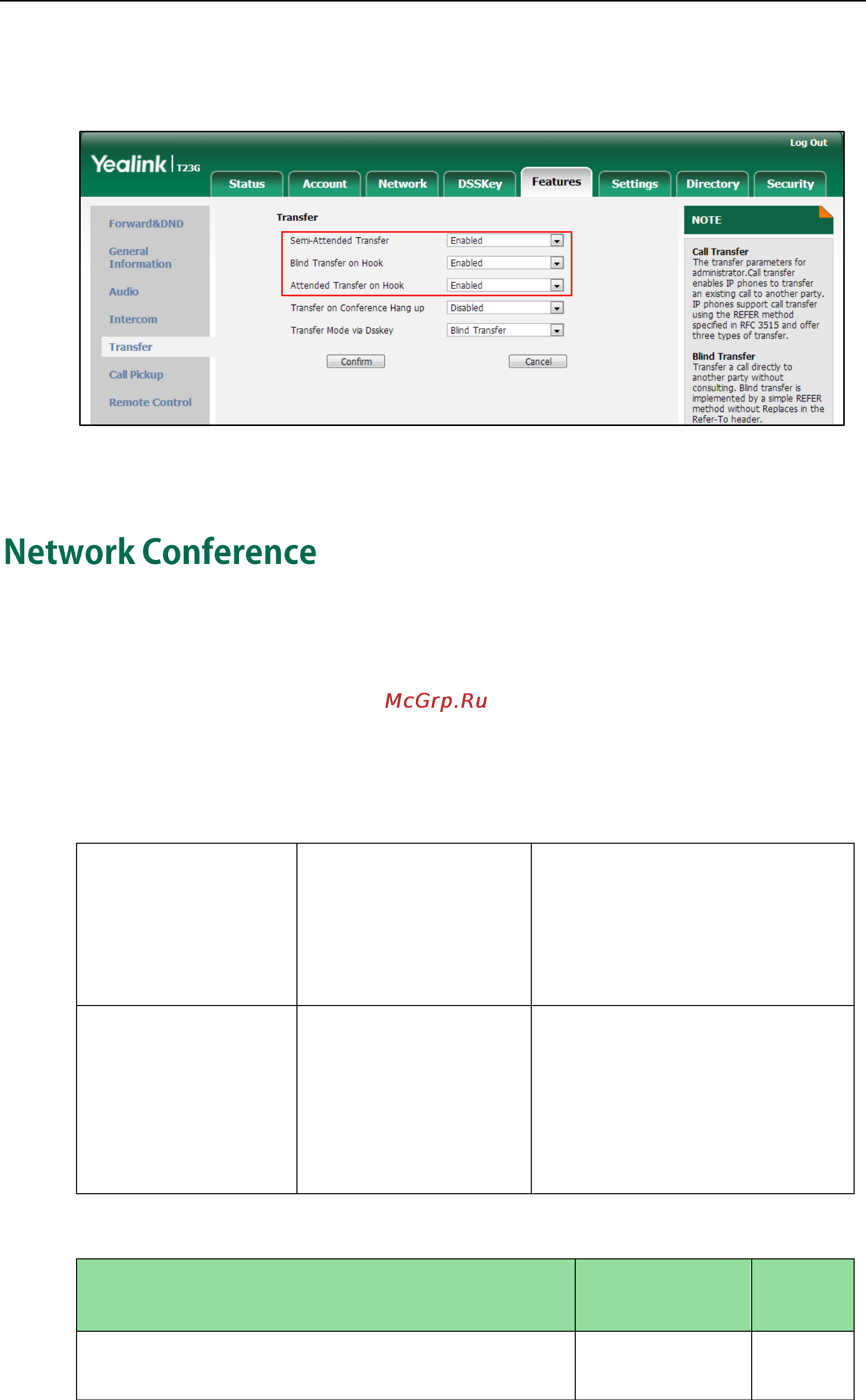 Yealink SIP-T27P [324/841] Details of configuration parameters
