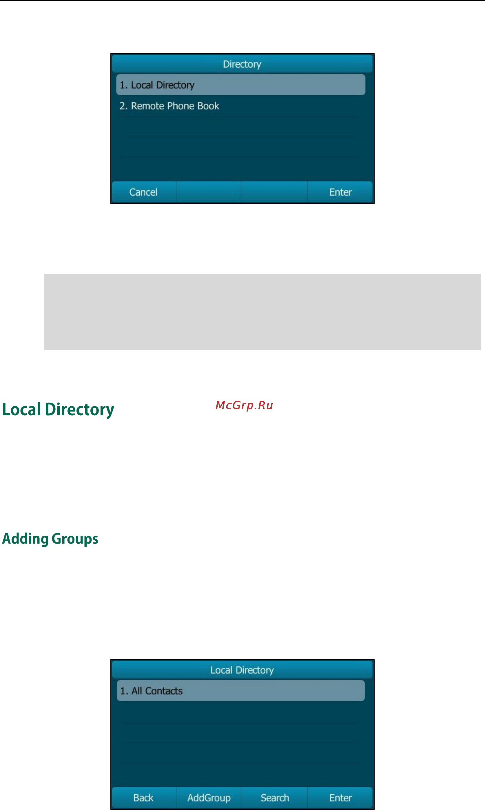 Yealink SIP-T29G [51/206] Local directory