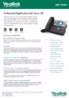 Yealink SIP-T29G Технические характеристики