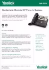 Yealink SIP-T27P Технические характеристики