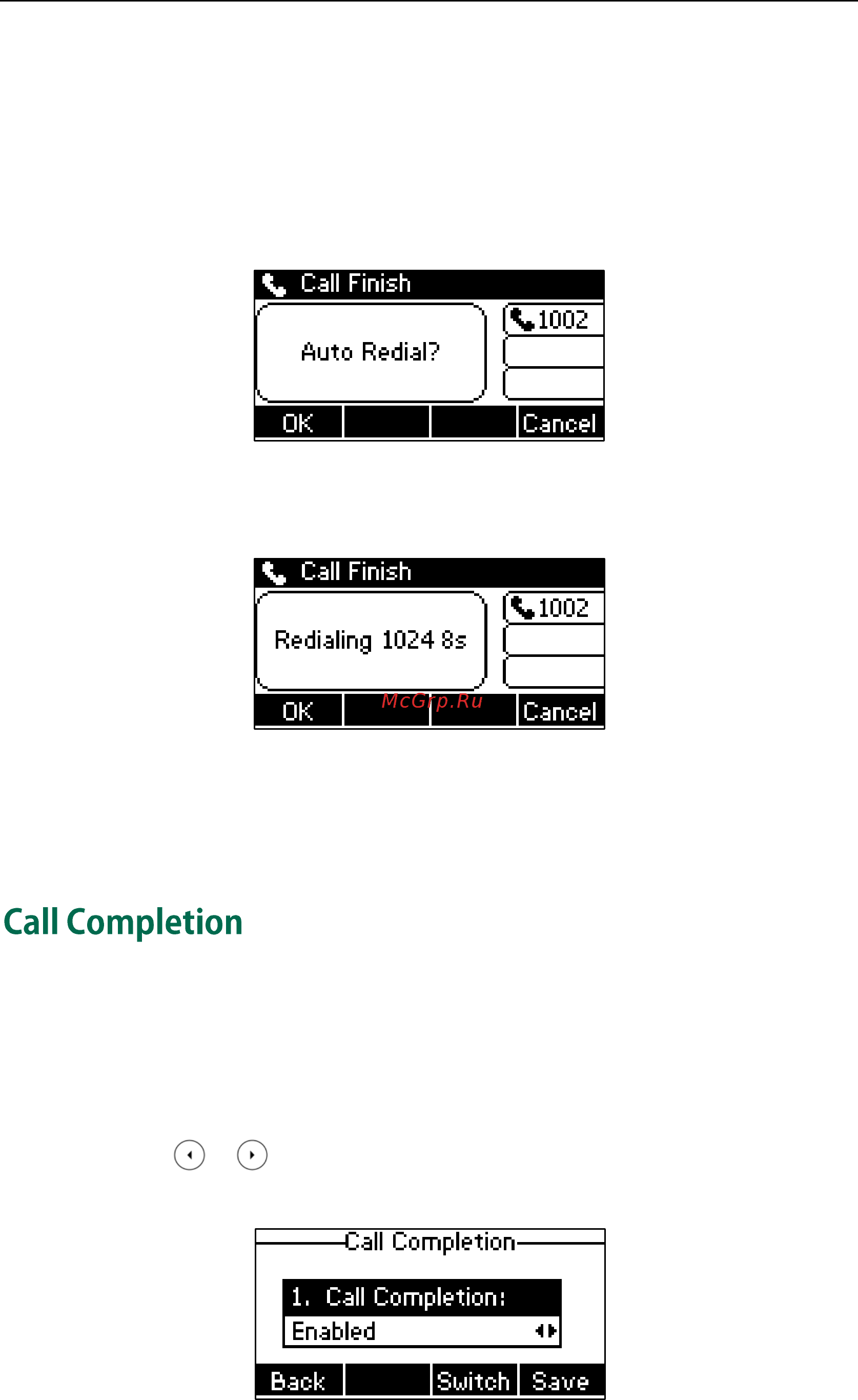 Yealink SIP-T23G [88/172] Call completion