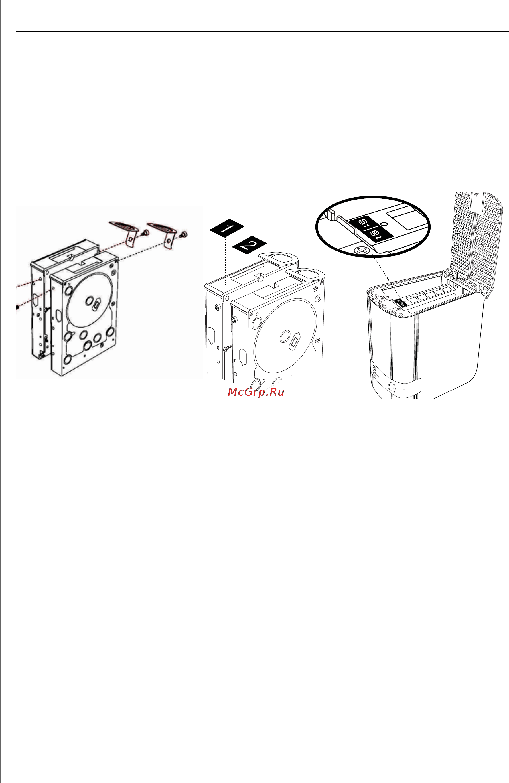 Western Digital my cloud ex2 wdbwak0000nch-eeue [156/187] Установка диска