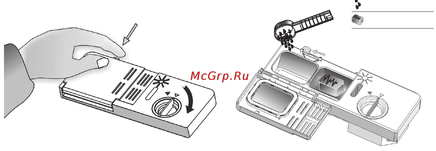 Whirlpool adpf 851 wh [8/28] Количество подлежащего использованию моющего средства