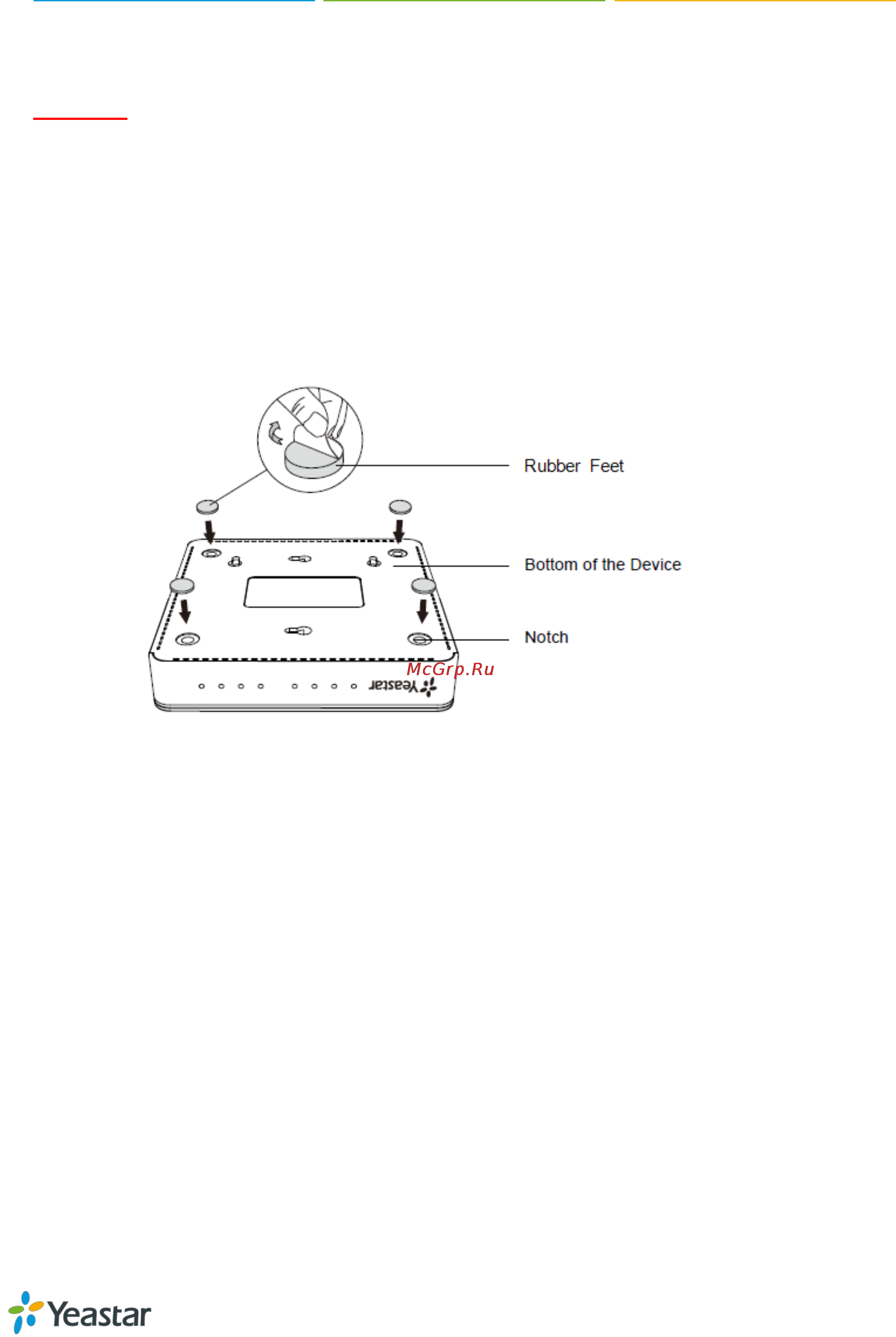Yealink S20 [10/12] Desktop installation