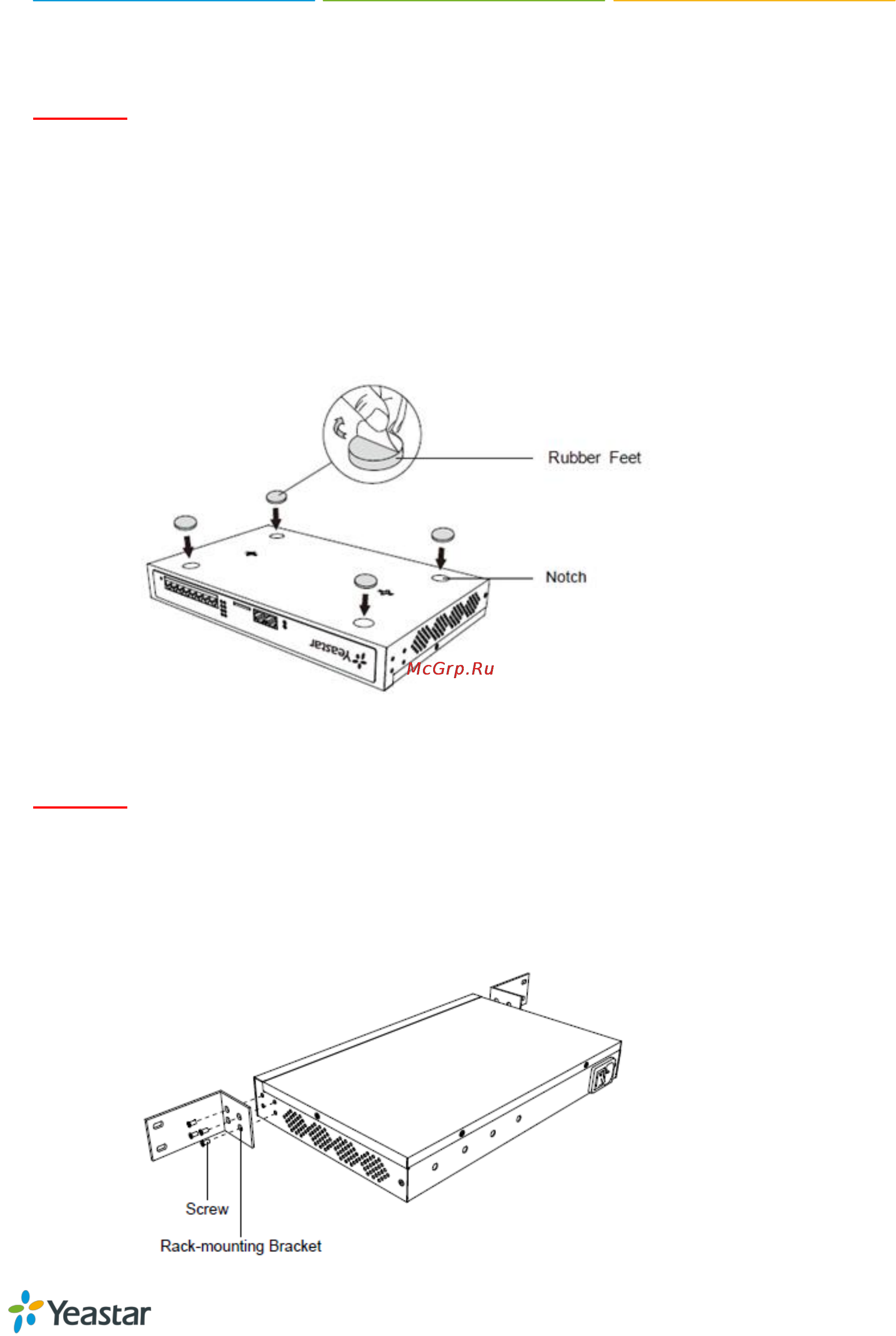 Yealink S50 [10/13] Desktop installation