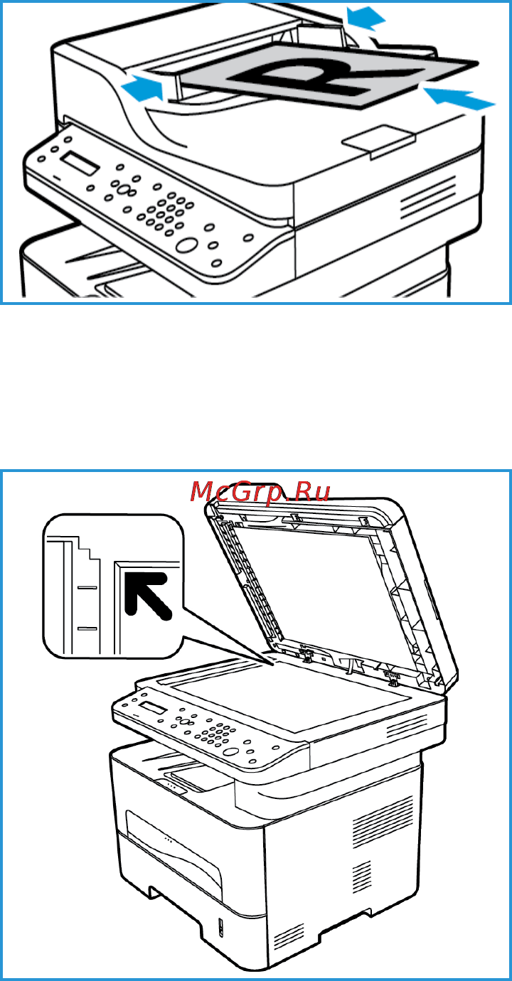 Xerox workcentre 3225dni [106/304] Загрузка оригиналов