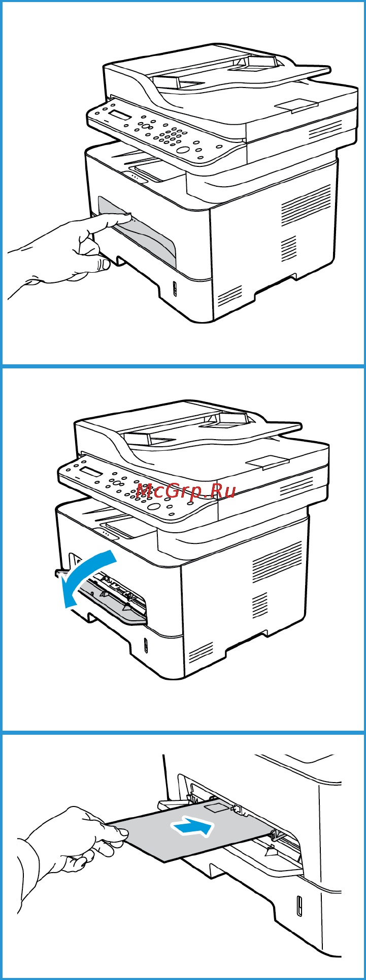 Xerox workcentre 3225dni [99/304] Печать на конвертах