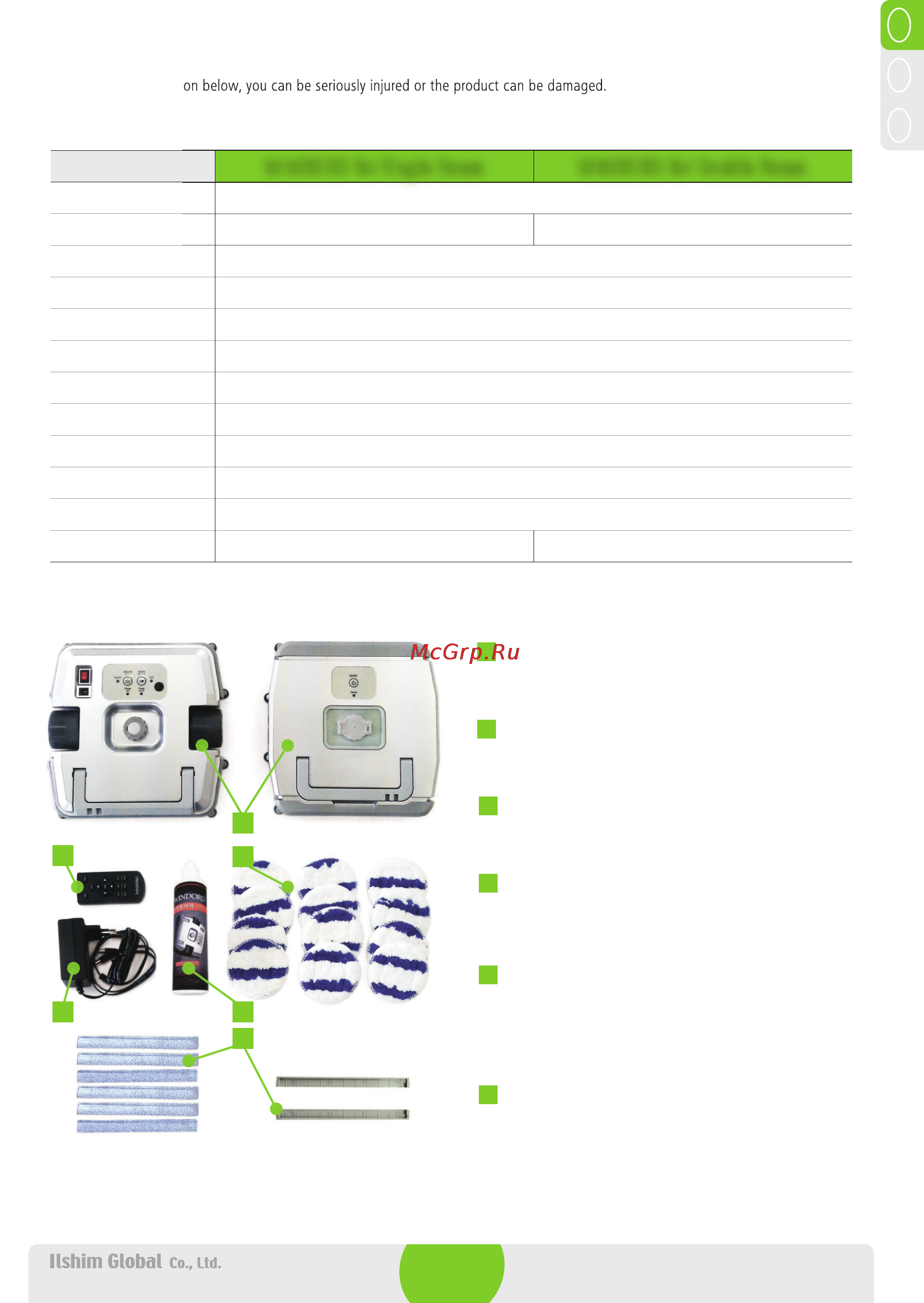 Windoro wcr-i001 yellow [11/18] Product features and components