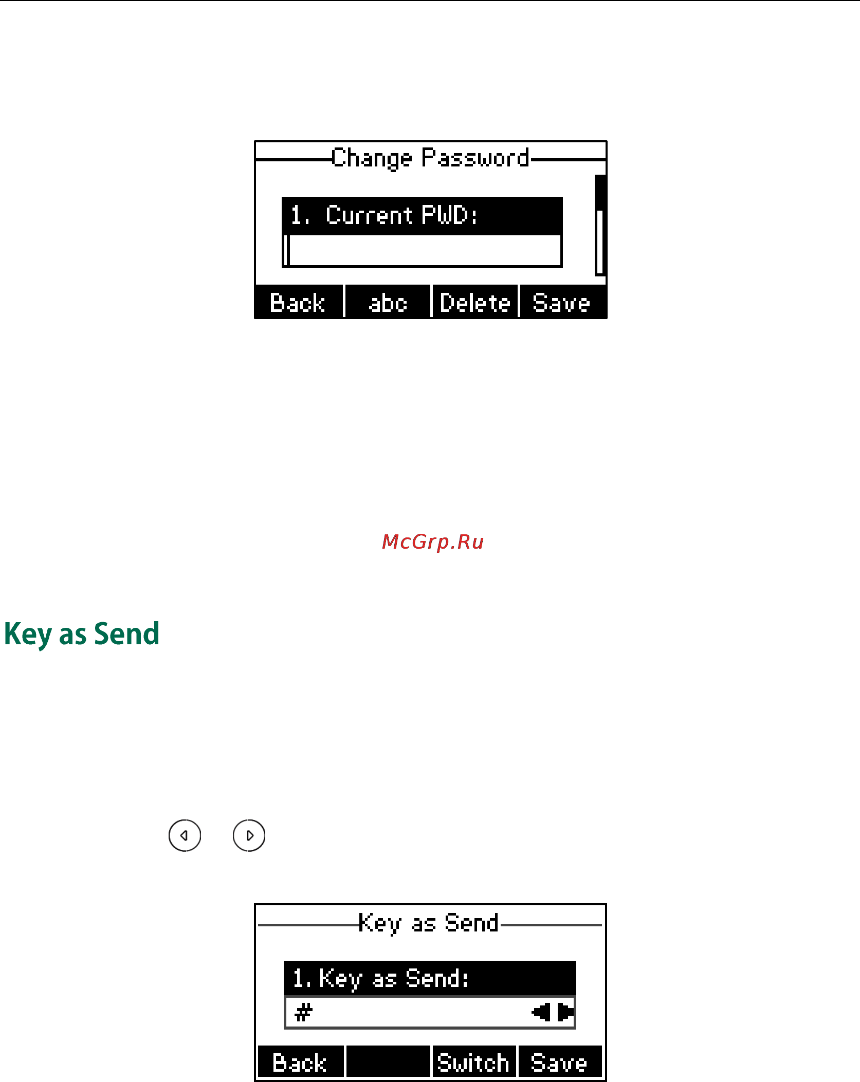 Yealink sip-t19p [31/124] Key as send
