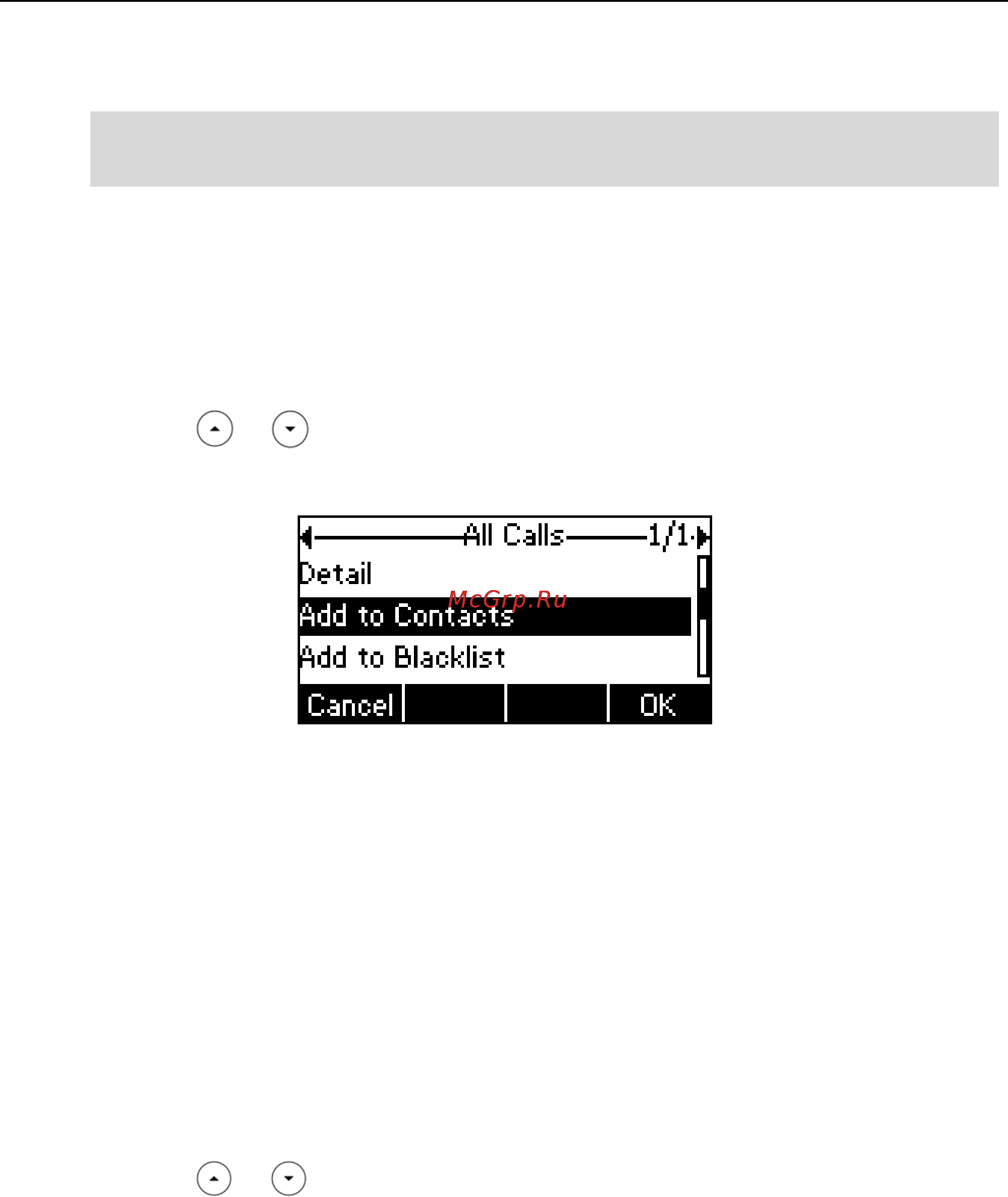 Yealink sip-t21p e2 [42/142] Adding contacts from call history