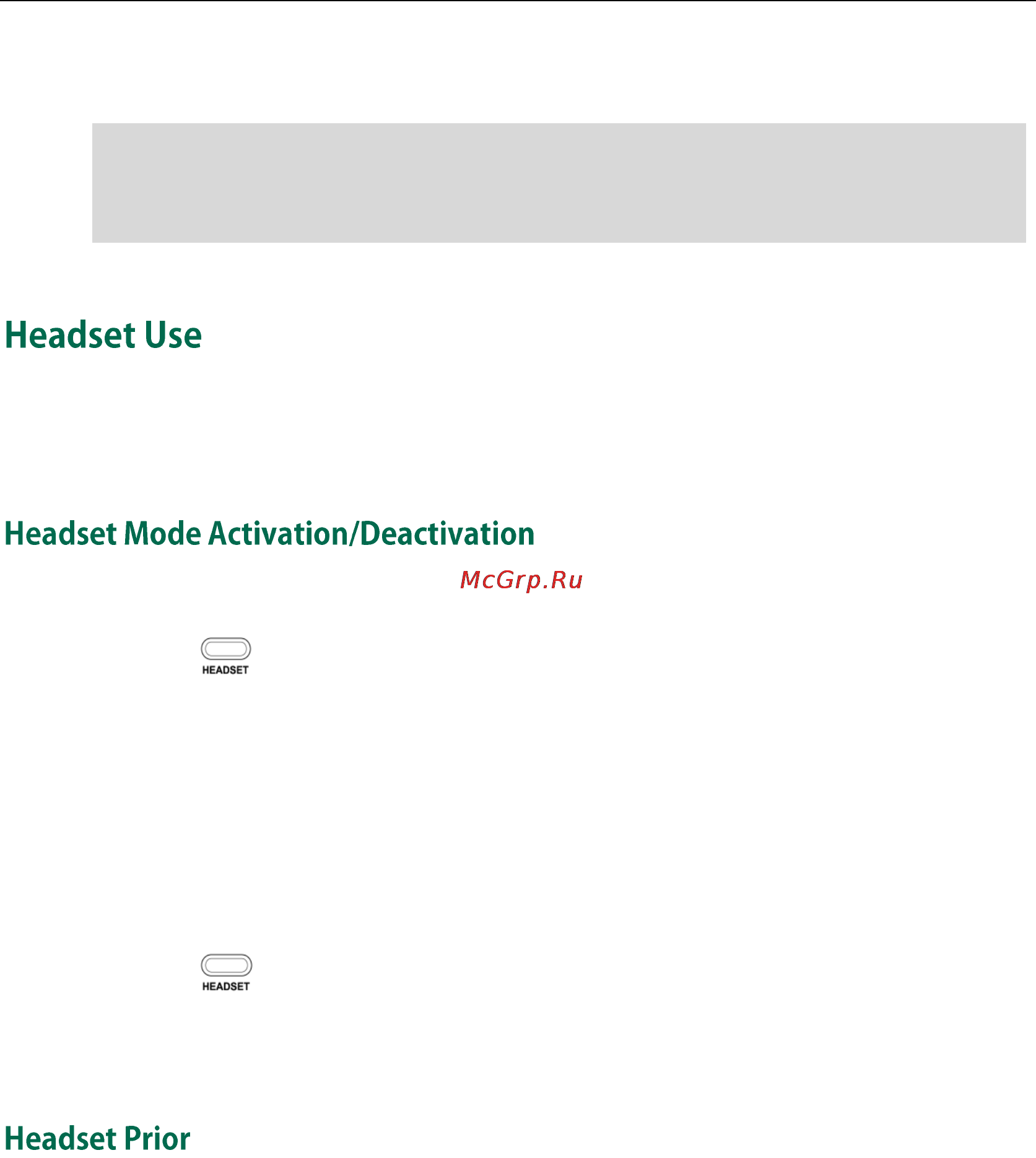 Yealink sip-t21 [55/142] Headset mode activation deactivation