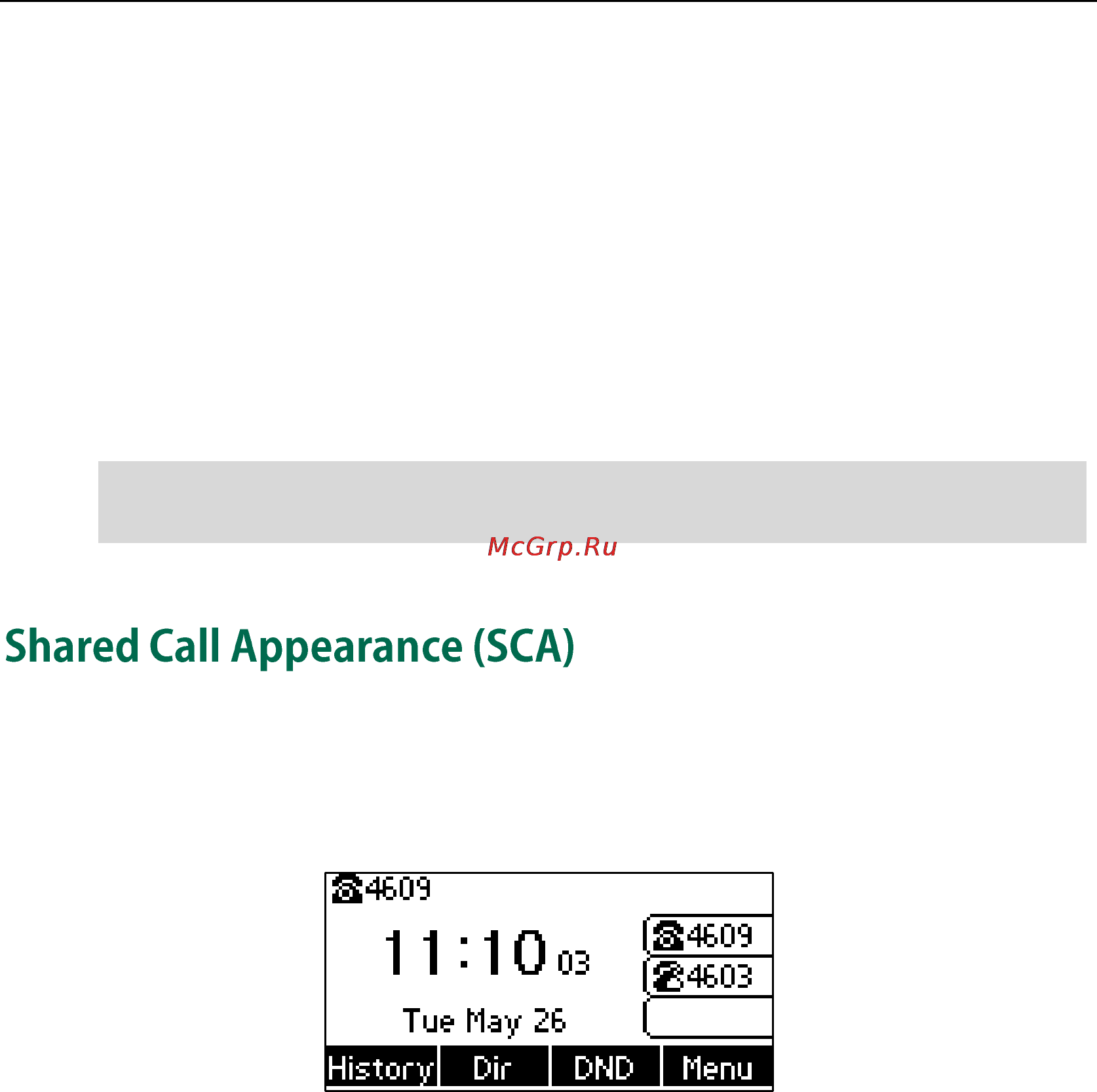 Yealink sip-t23g [139/180] Shared call appearance sca