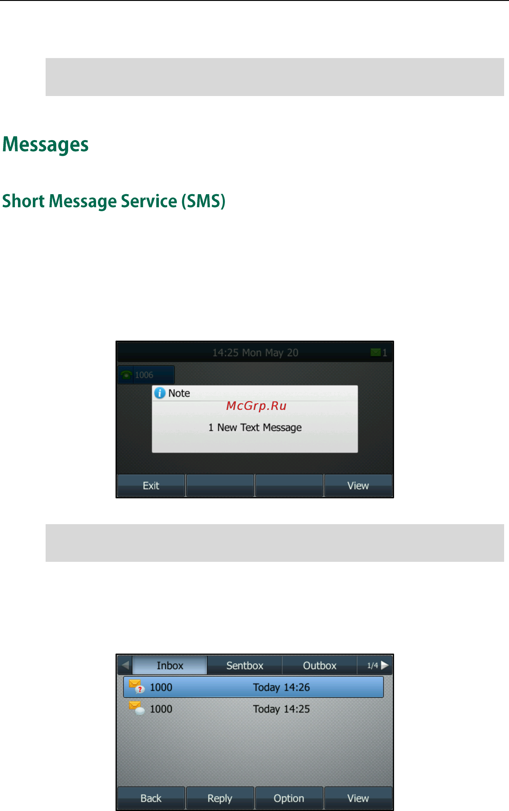 Yealink sip-t46g [143/166] Messages