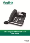 Yealink SIP-T41P Инструкция по эксплуатации