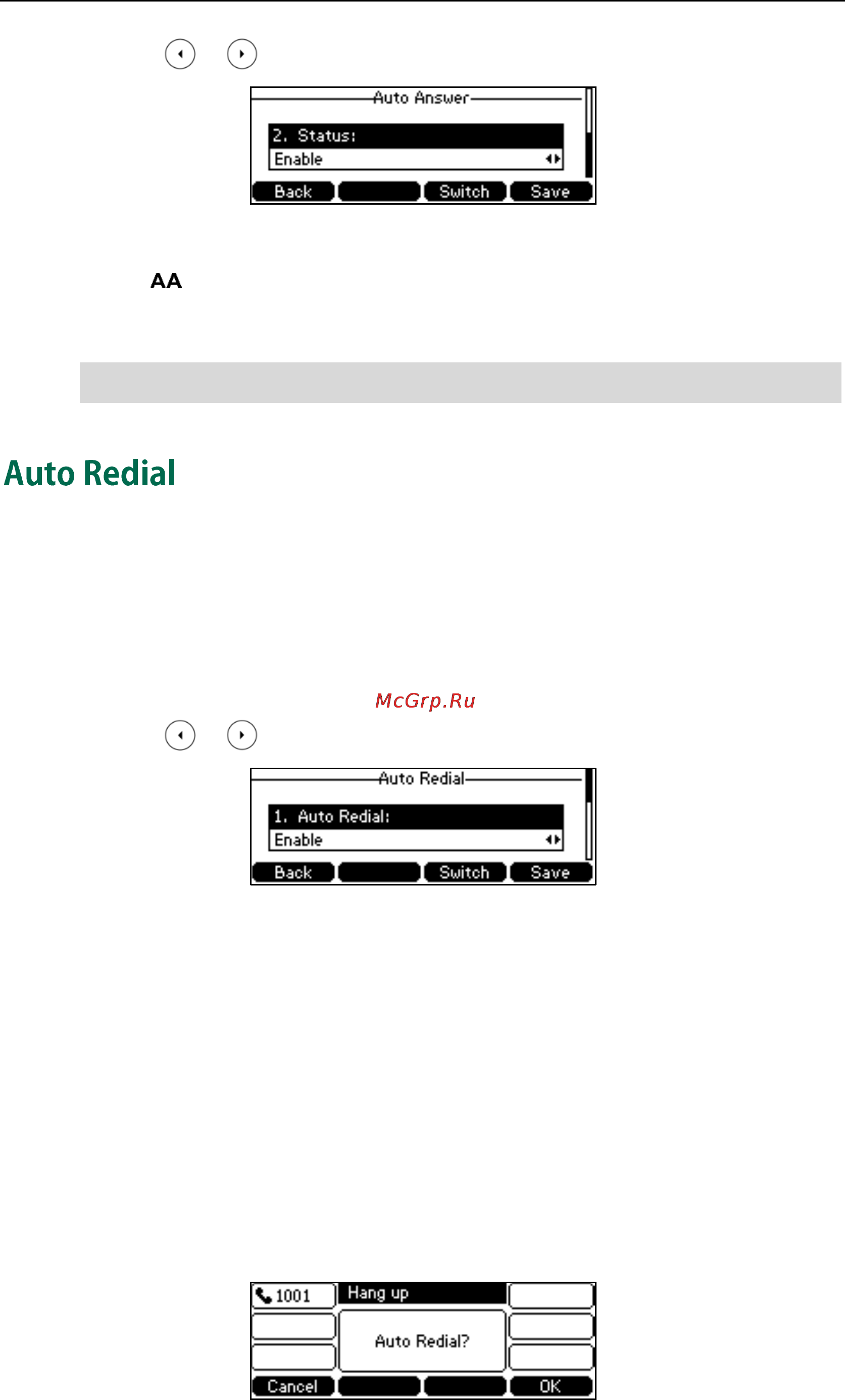Yealink sip-t41p [81/136] Auto redial