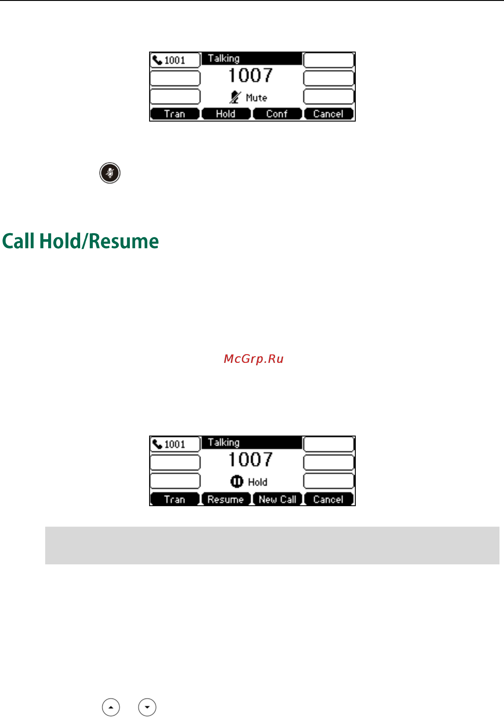 Yealink sip-t41p [83/136] Call hold resume