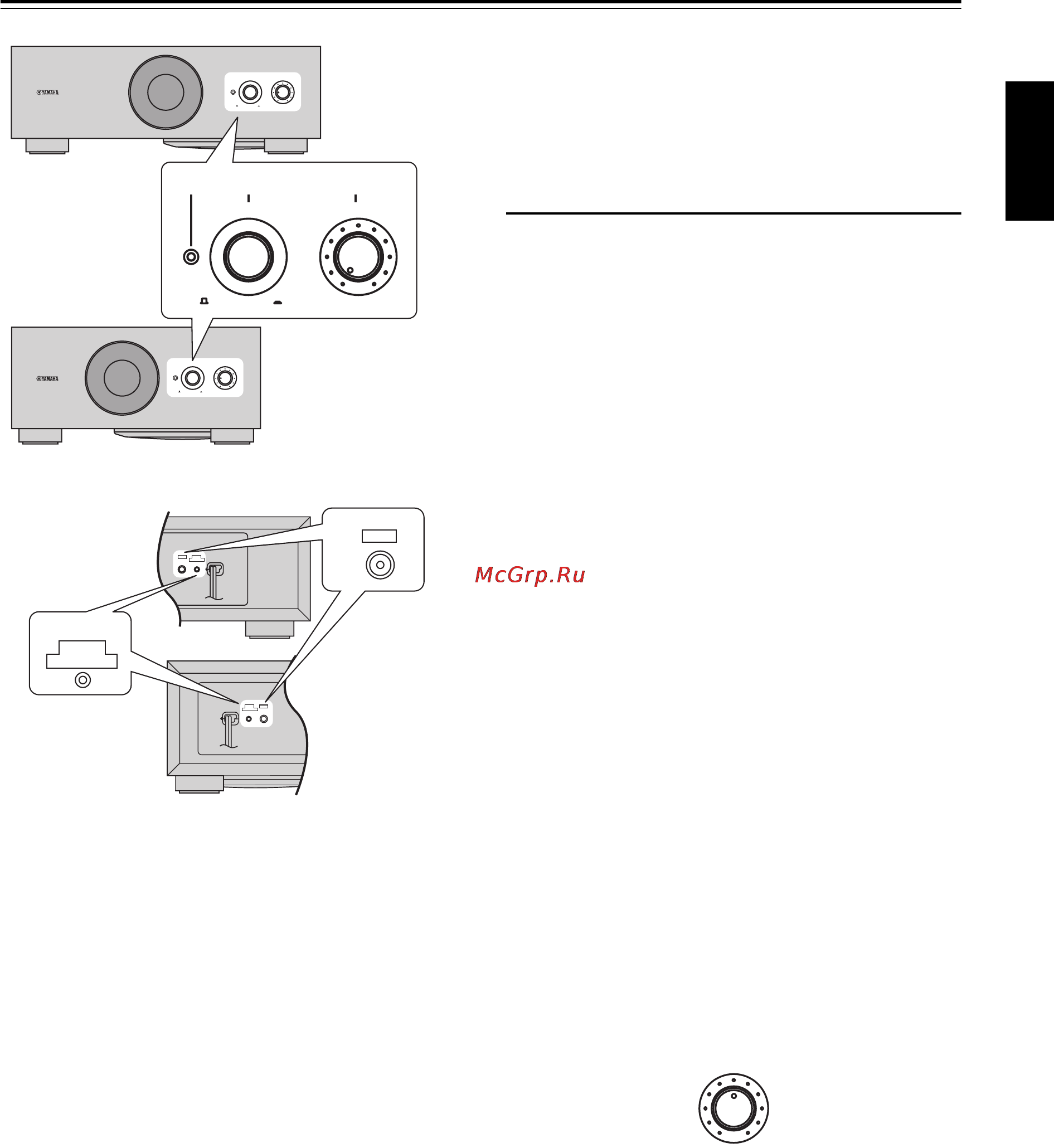 Yamaha YST-FSW050 [17/80] Utilisation du subwoofer