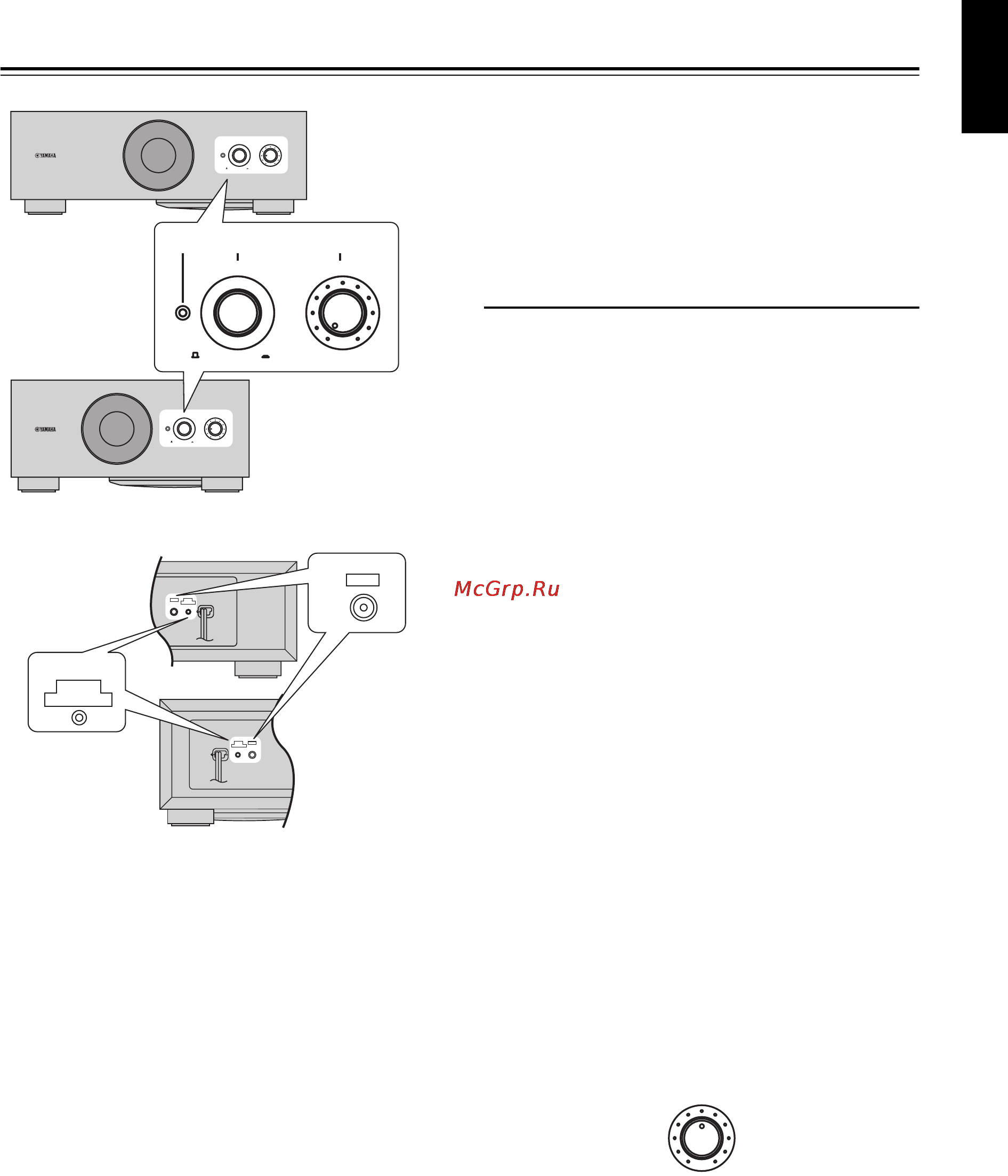 Yamaha YST-FSW050 [7/80] Using the subwoofer