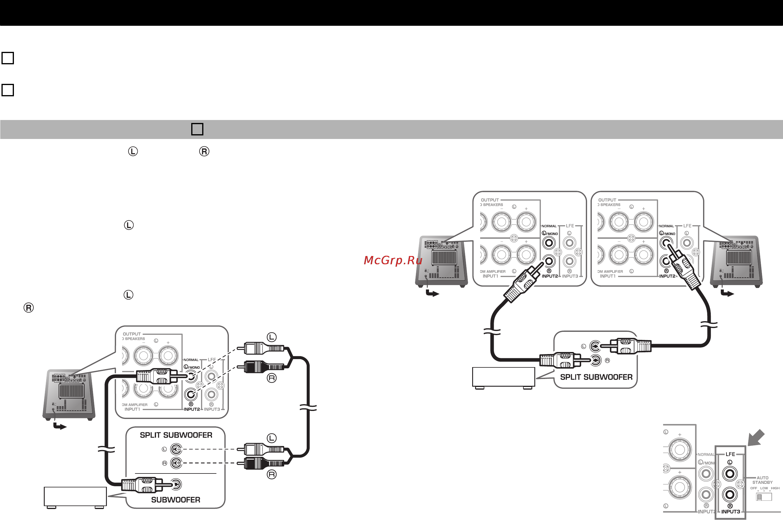 Yamaha ns-sw500 [6/88] Connections