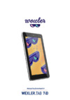 Wexler .tab 7id 16gb + 3g, 7" ips 1024x600, dual core, black, черный Инструкция по эксплуатации