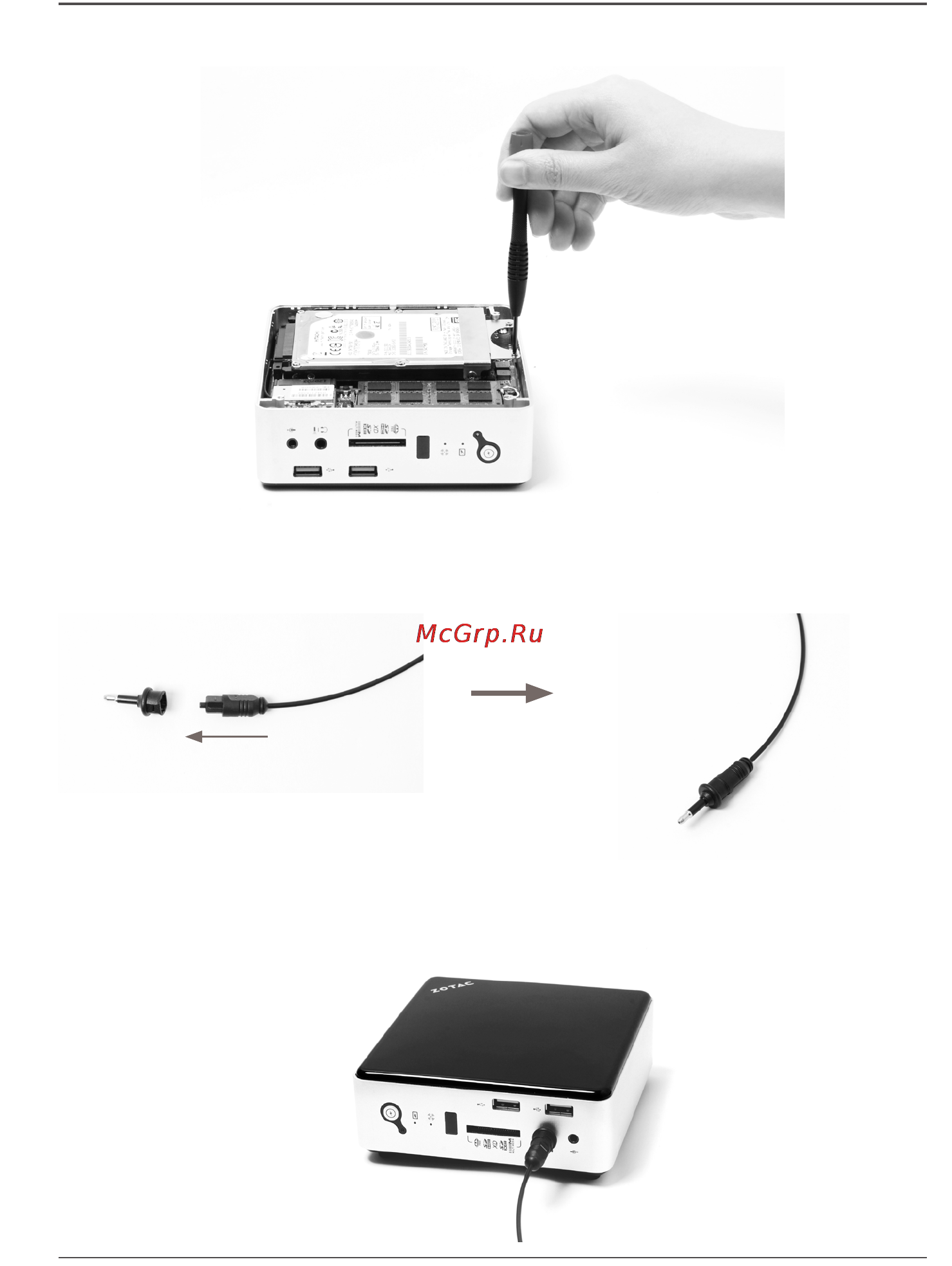 Zotac zboxnano-id62-be [16/26] Connecting a s pdif cable