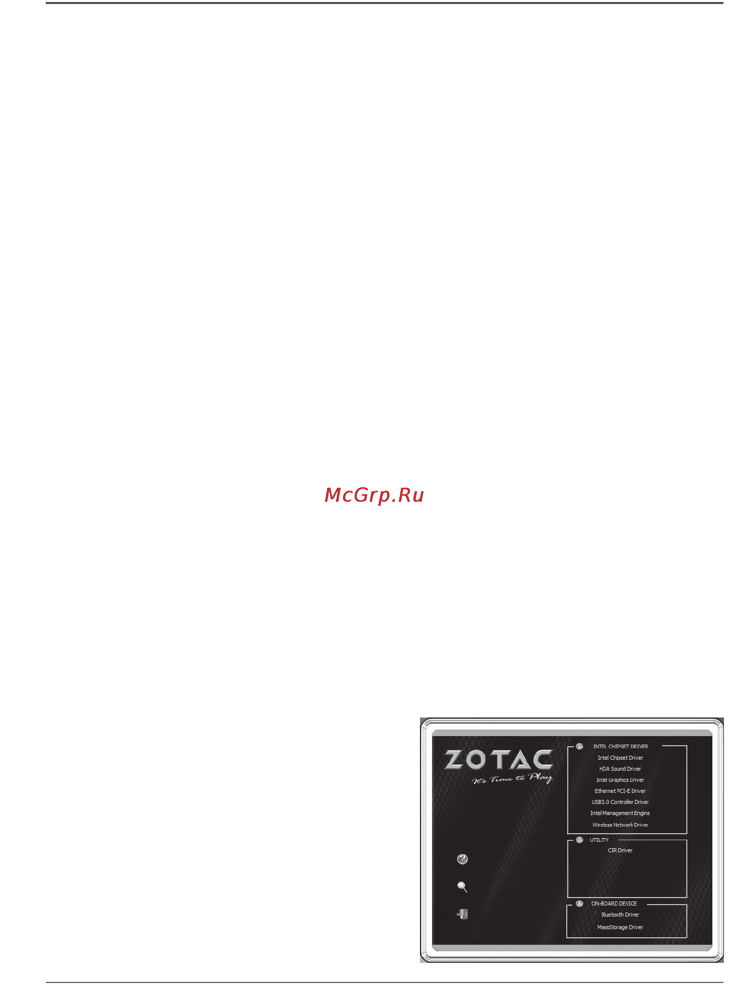Zotac zbox-ci321nano-be [17/20] Installing drivers and software