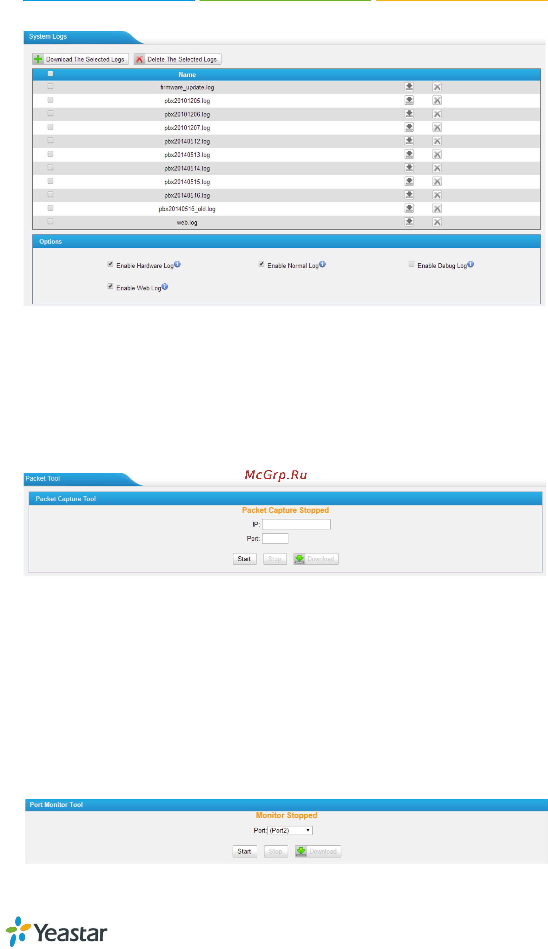 Yealink TA800 [64/64] Packet tool