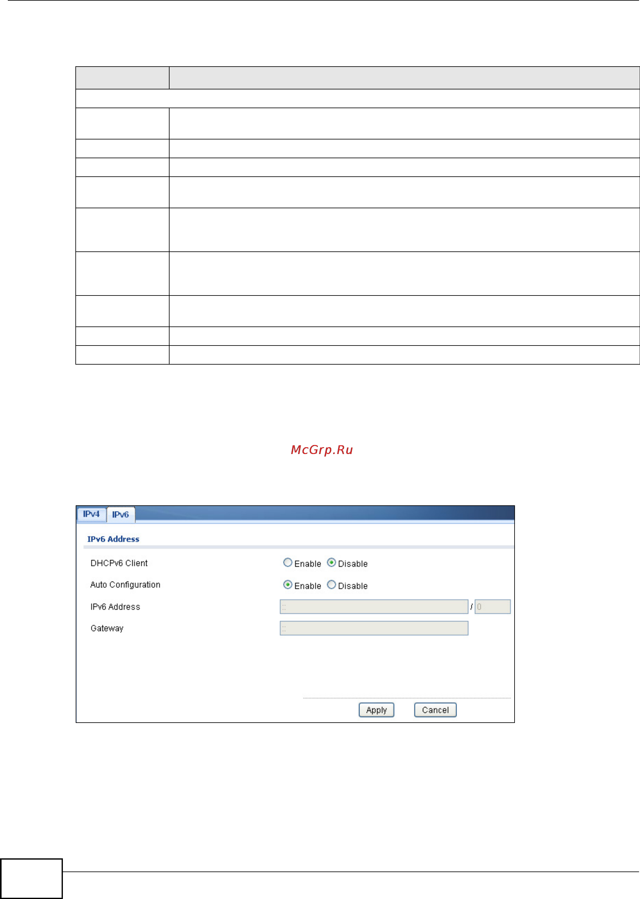 Zyxel gs1900-48 [102/243] Экран ipv6