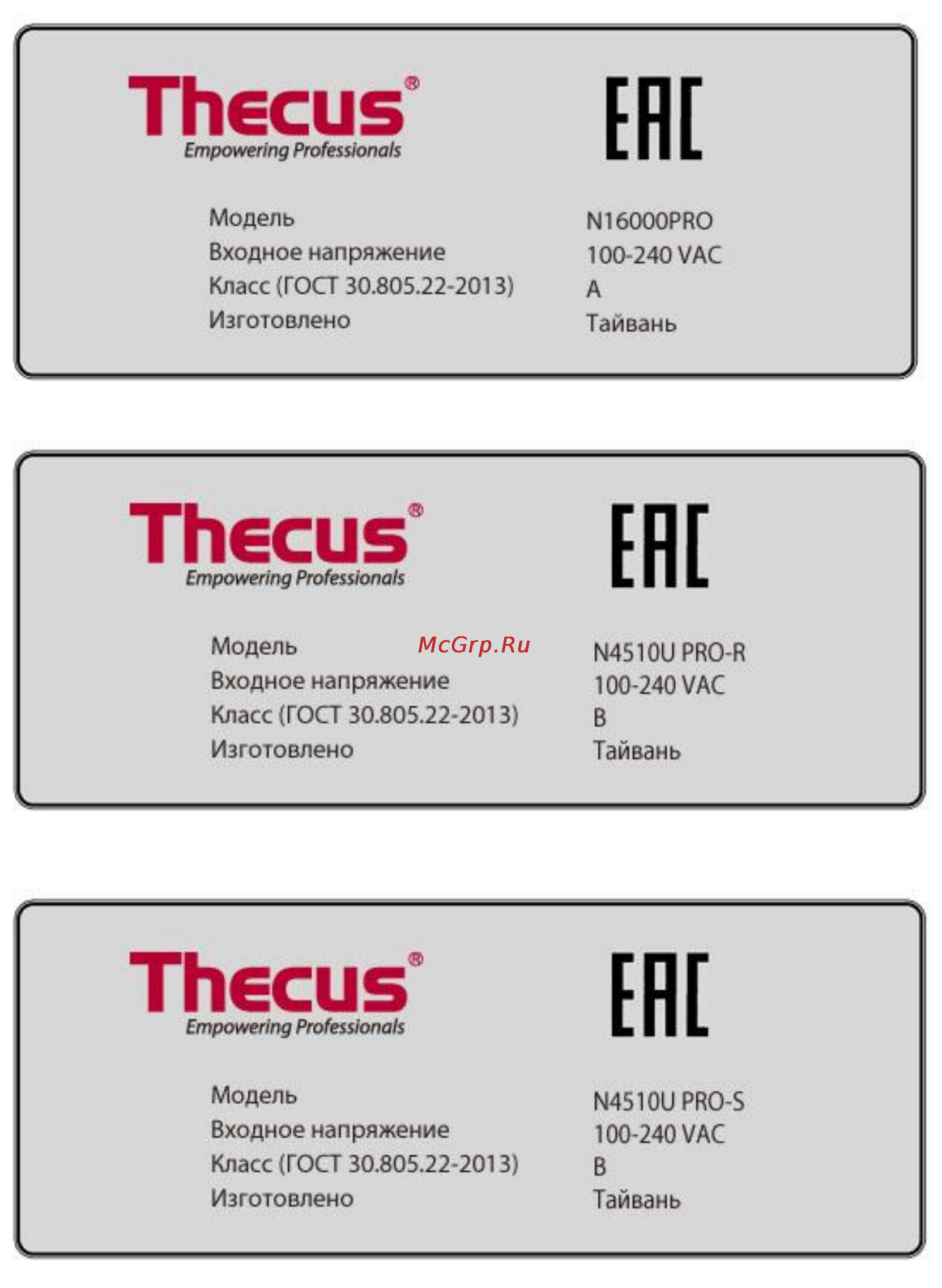 Thecus N5550 Инструкция по эксплуатации онлайн [5/267] 167383