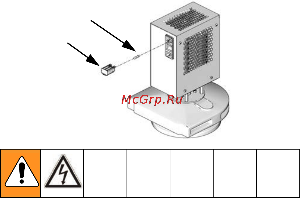Graco PR70 [26/74] Agitator fuse replacement