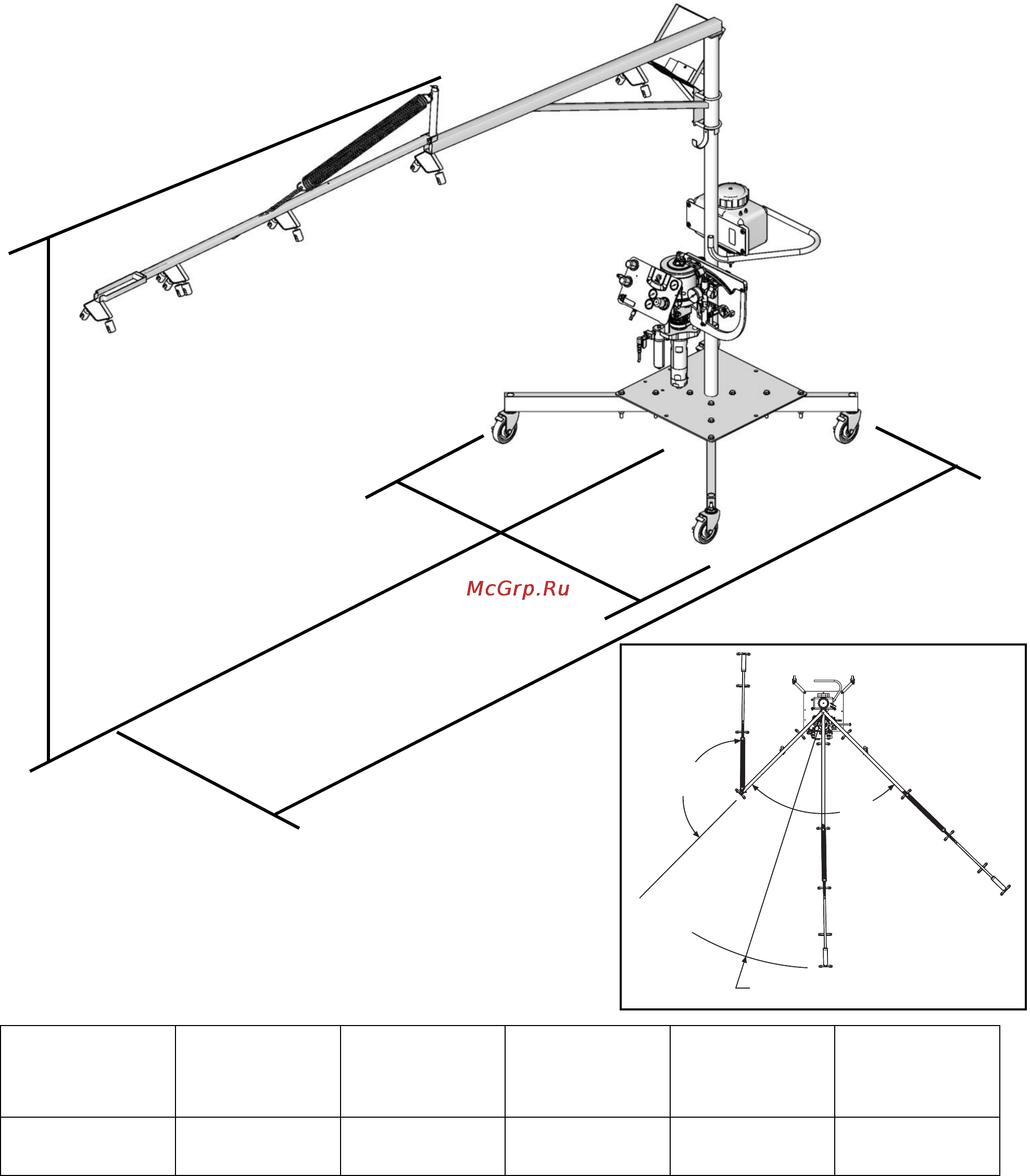 Graco FRP [81/86] Габариты