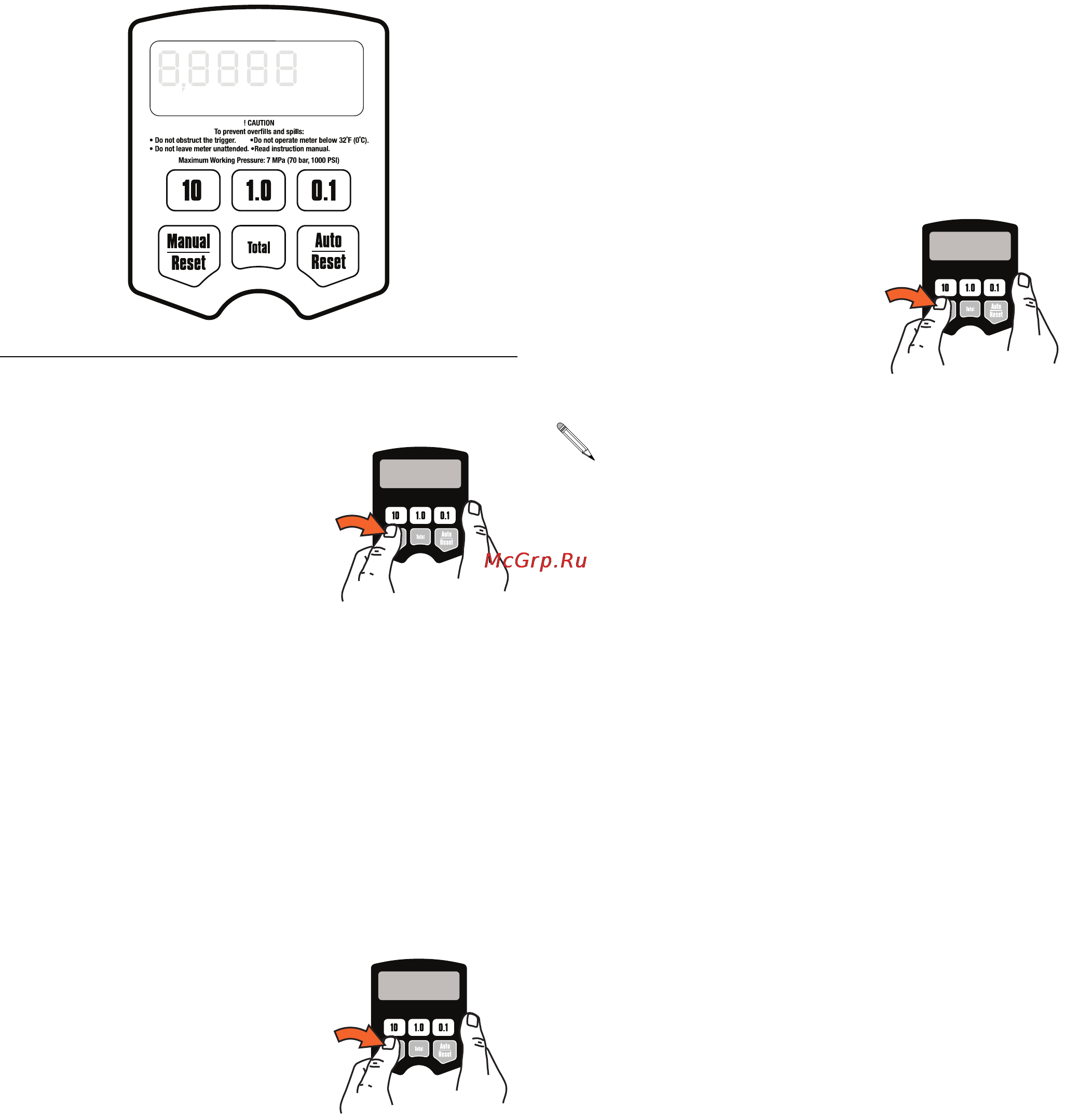 Graco 255277 LDP5 [22/34] Dispensing fluid in manual mode
