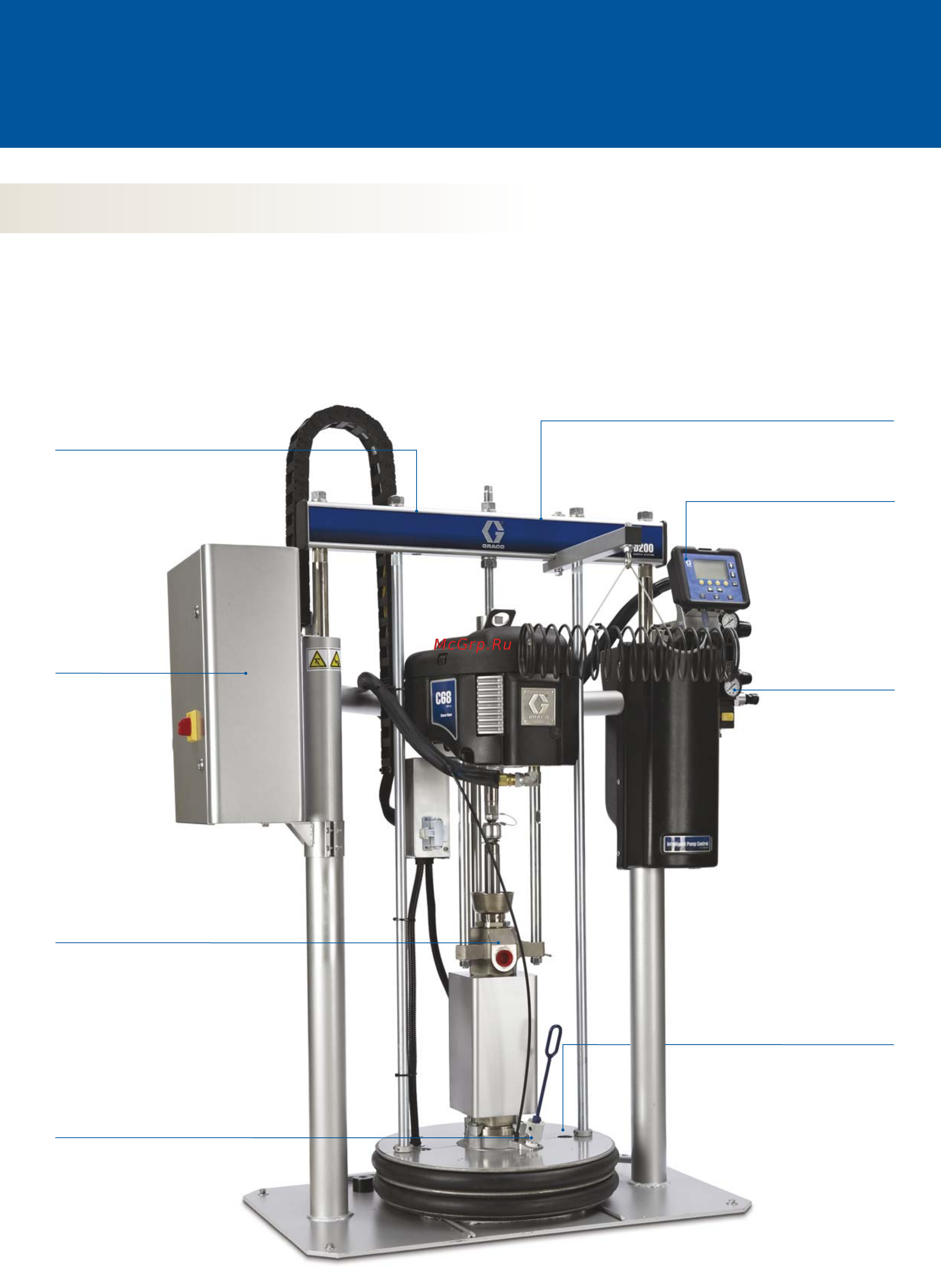 Graco PGM [6/8] Опциональные системы объемной подачи