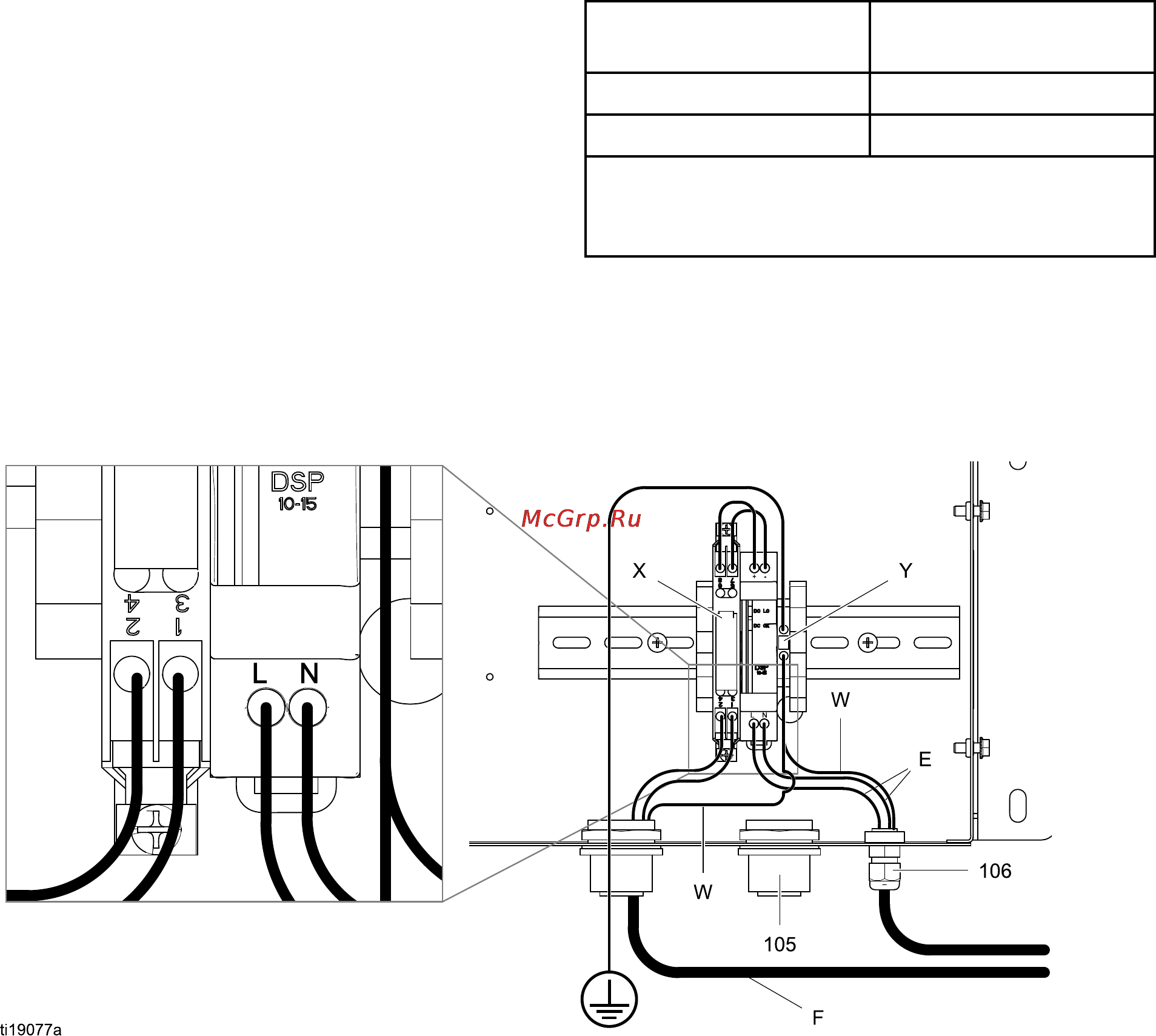 Graco Informer 24L096 [13/42] Электрические соединения