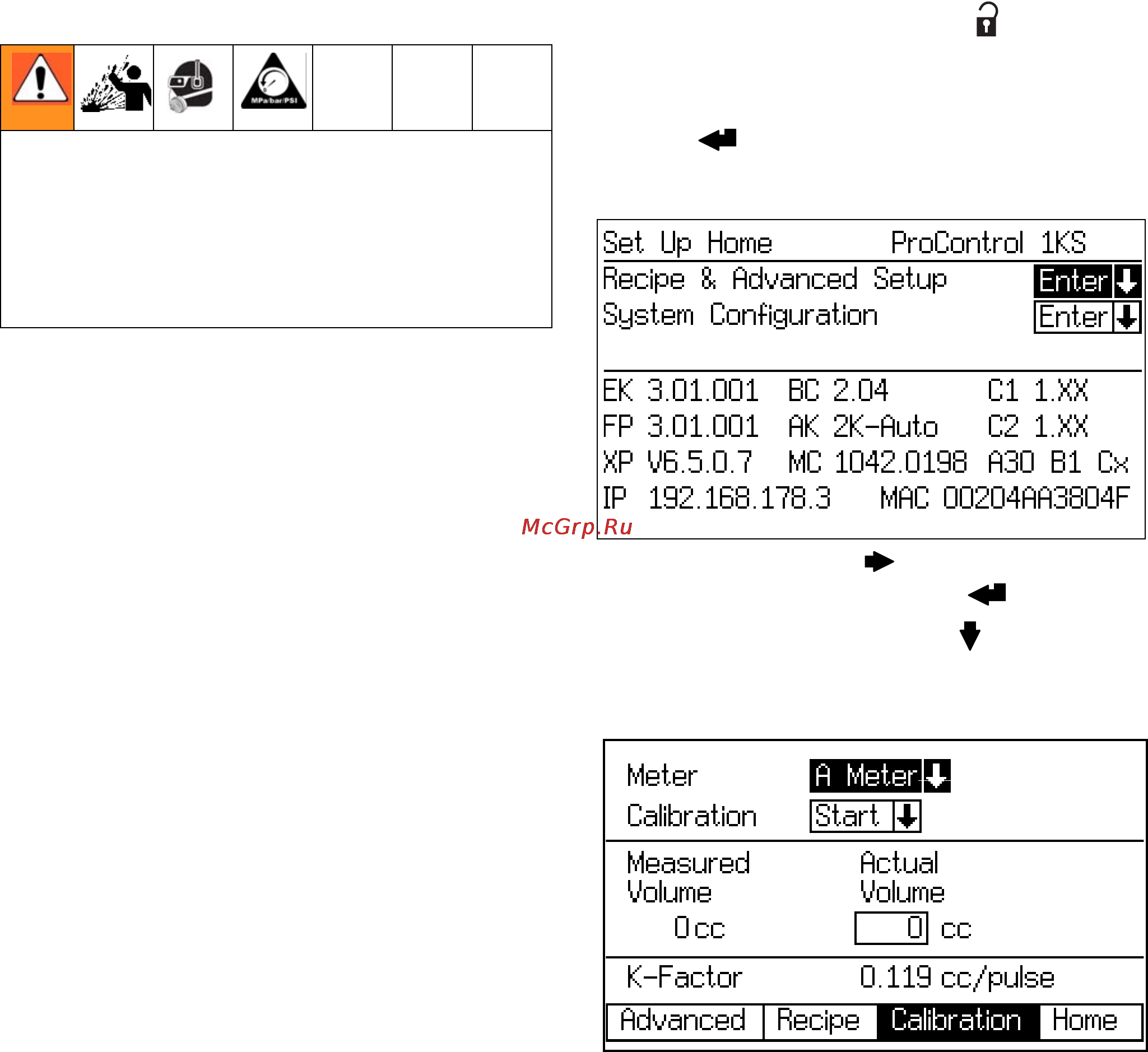 Graco ProControl 1KS [102/138] Meter calibration