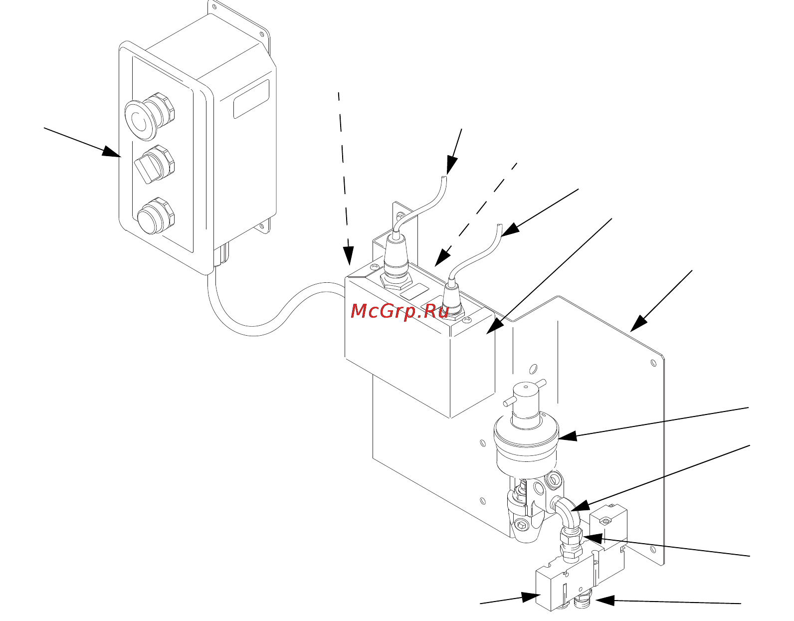 Graco ProDispense [68/74] Part no 246838 fluid panel