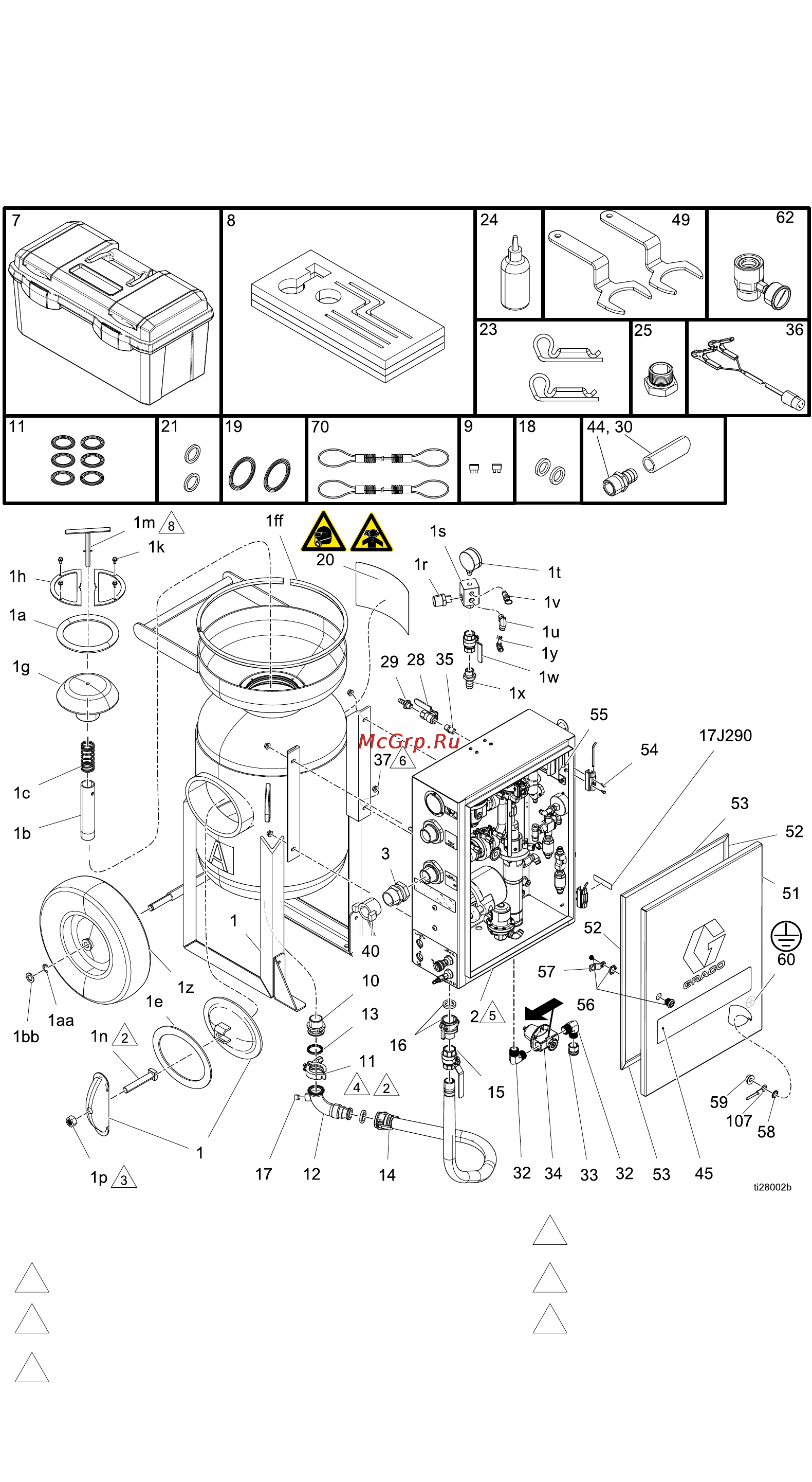 Graco EcoQuip 2 EQm [34/74] Parts parts parts