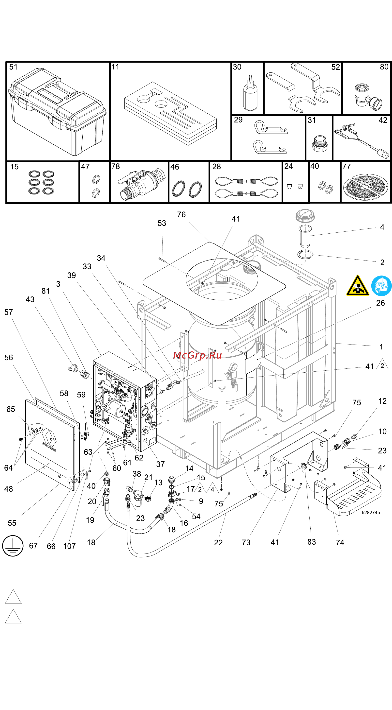 Graco EcoQuip 2 EQm [36/74] Eqs eqs eqs parts parts parts