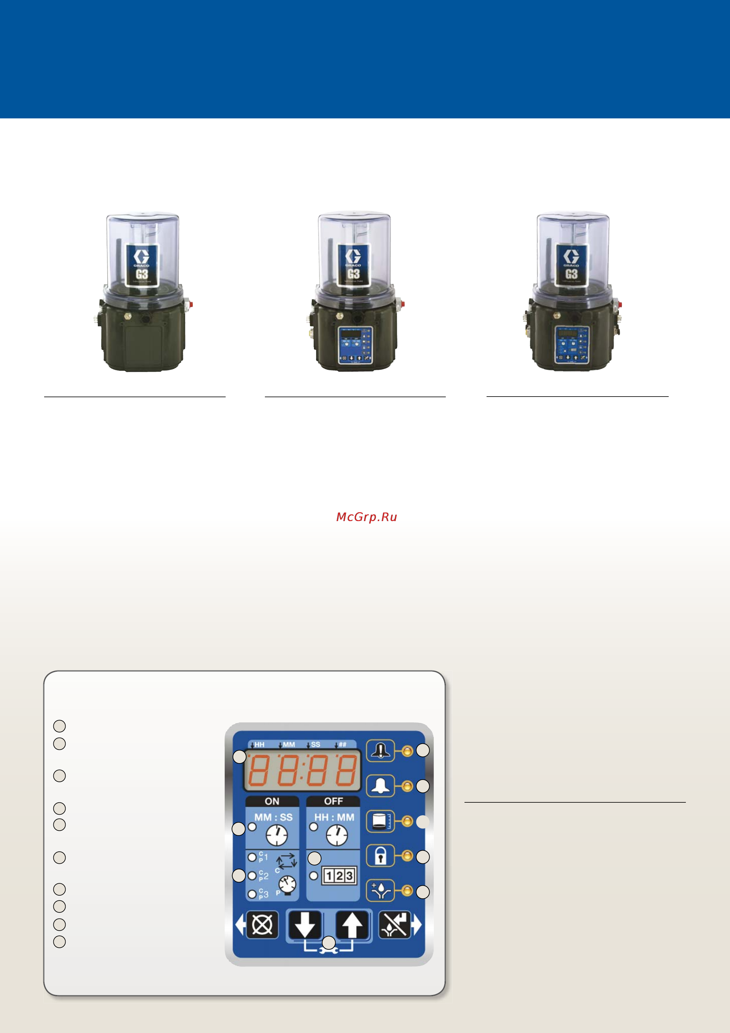 Graco G3 Max [4/8] Конфигурация