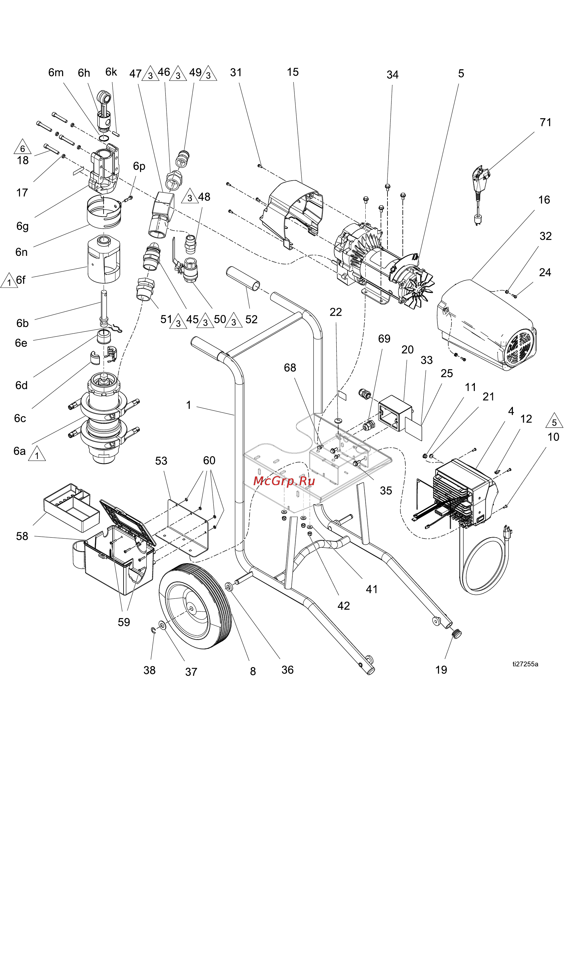 Graco ToughTek F340e Инструкция по эксплуатации онлайн [34/44] 167973