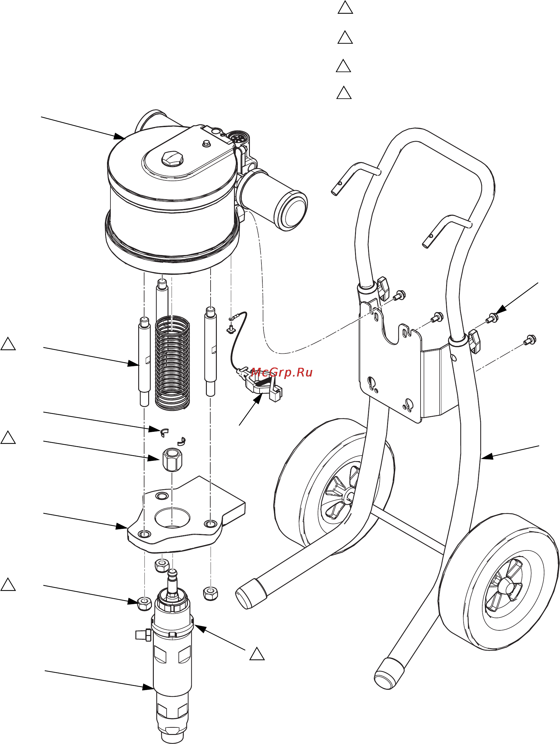 Graco Merkur X72 [22/30] Спецификация деталей