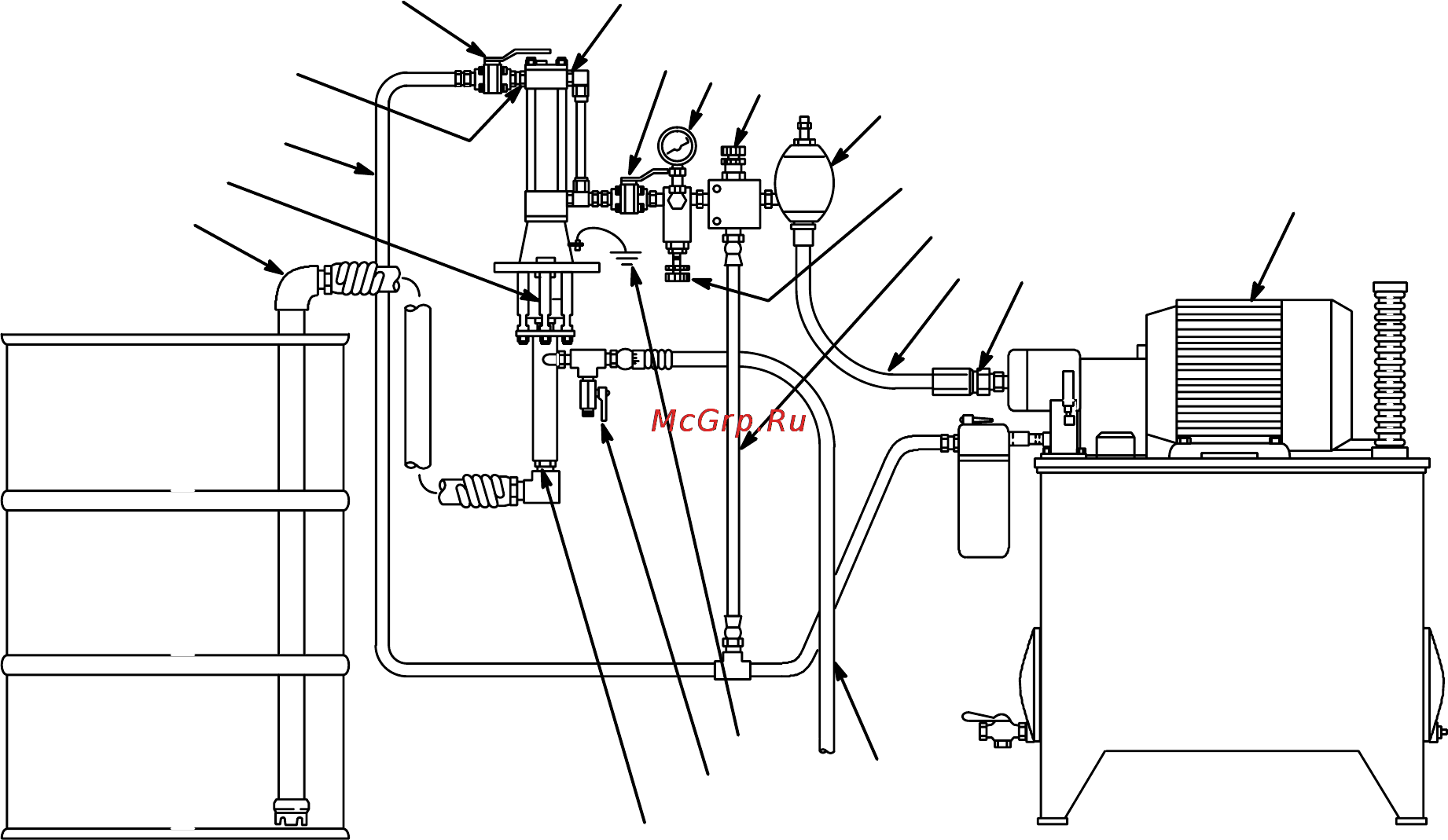 Graco Viscount I 1000 Pump [6/16] Installation